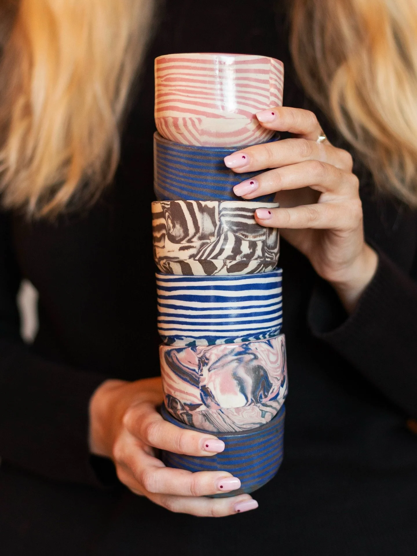 Coffee cups designed for the perfect flat white ☕️ coming with me to @diyartmarket this Sunday ☕️