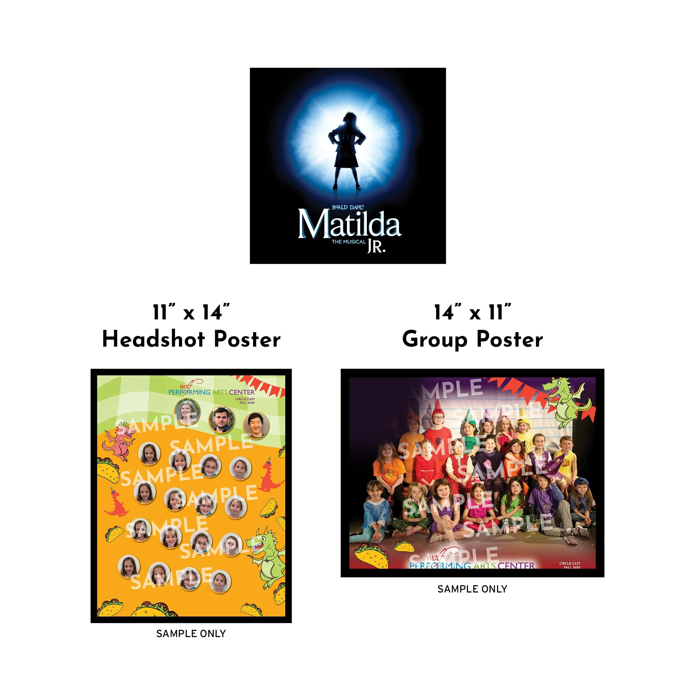 Cast Posters - 5th & 6th Grade