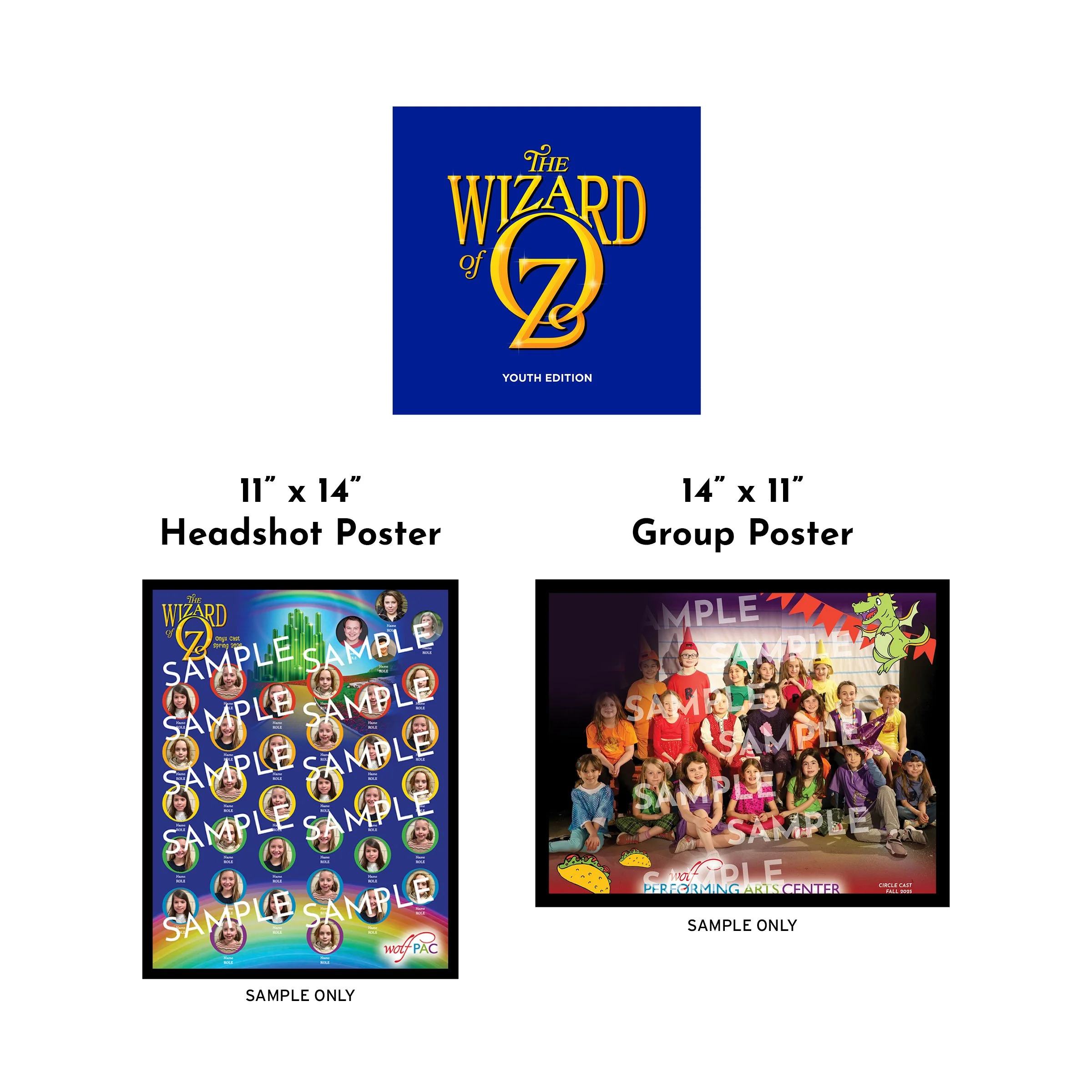Cast Posters - 3rd & 4th Grade