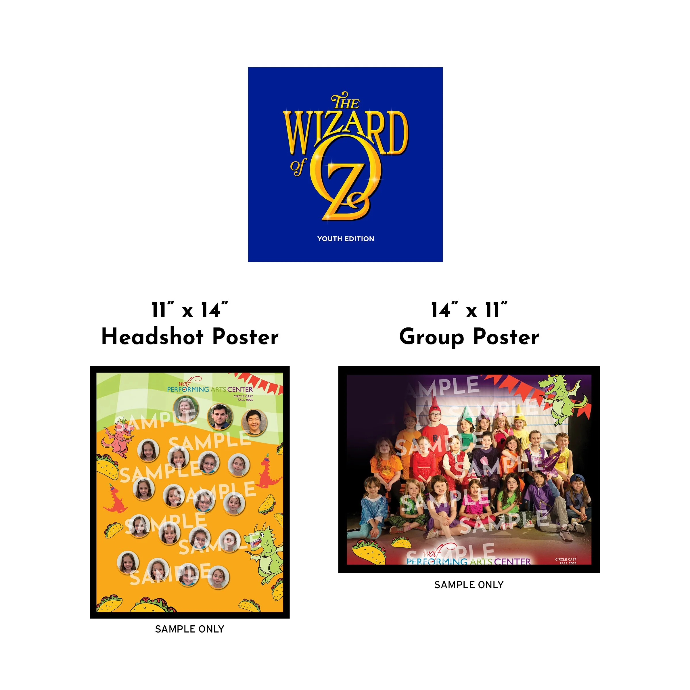 Cast Posters - 3rd & 4th Grade