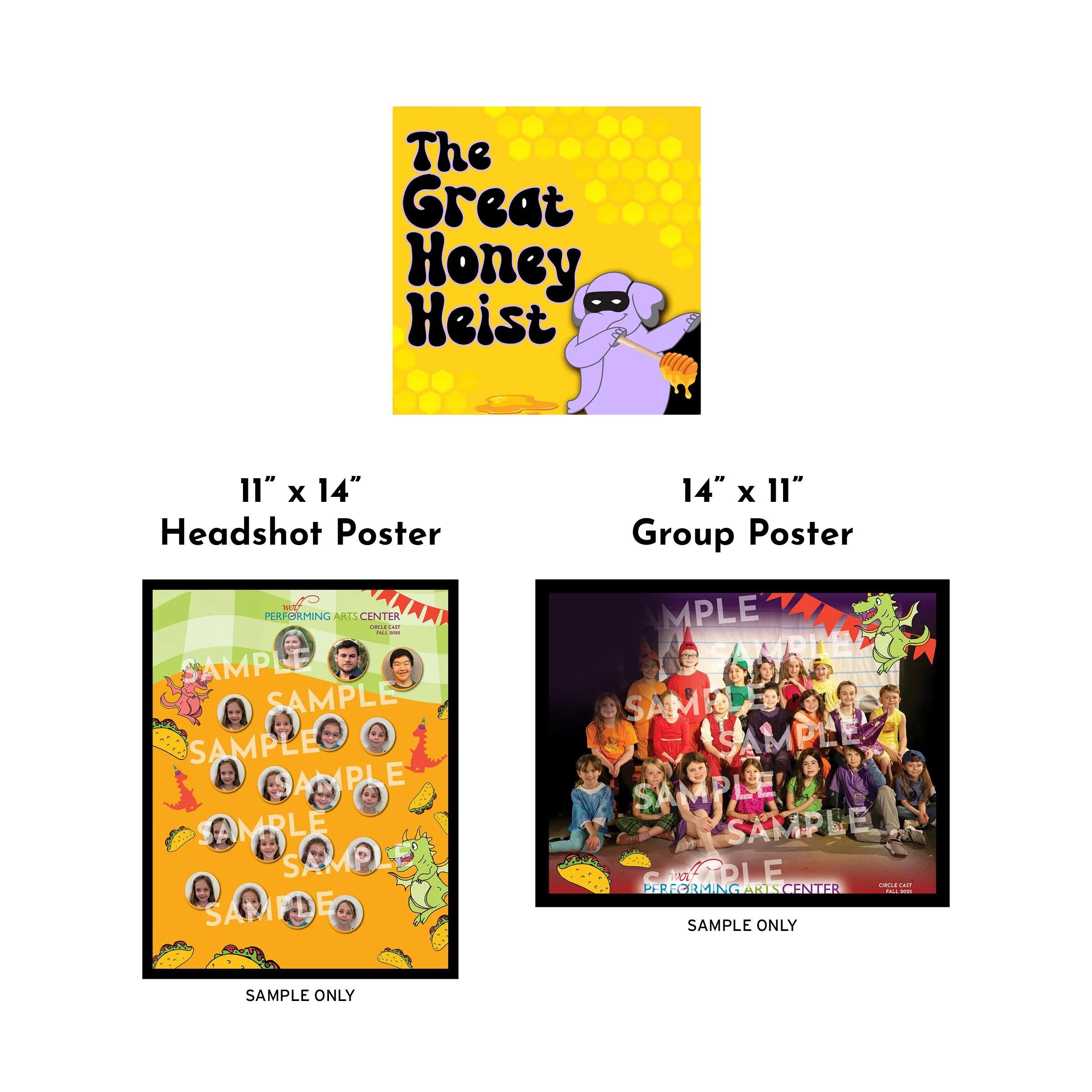 Cast Posters - 1st & 2nd Grade