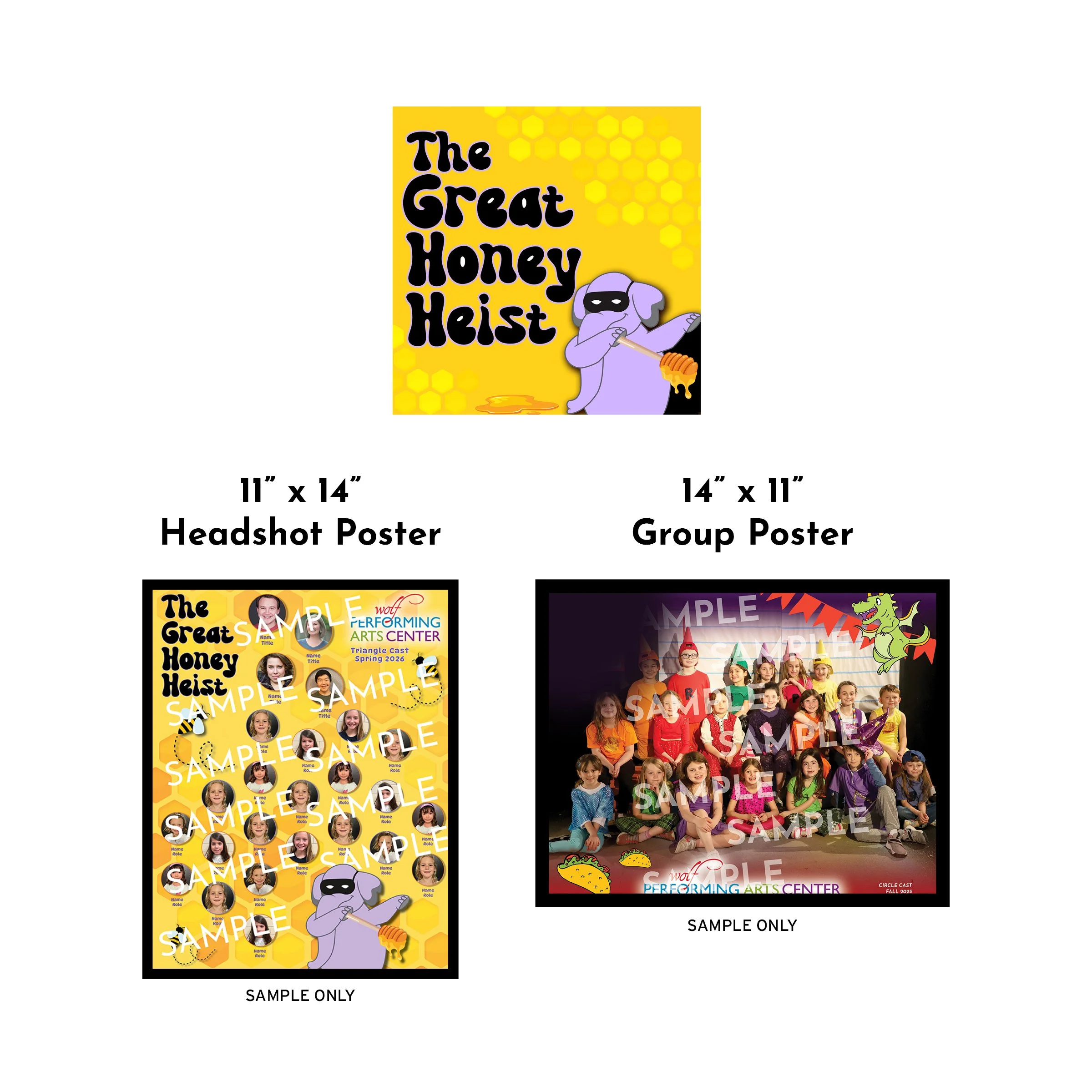 Cast Posters - 1st & 2nd Grade