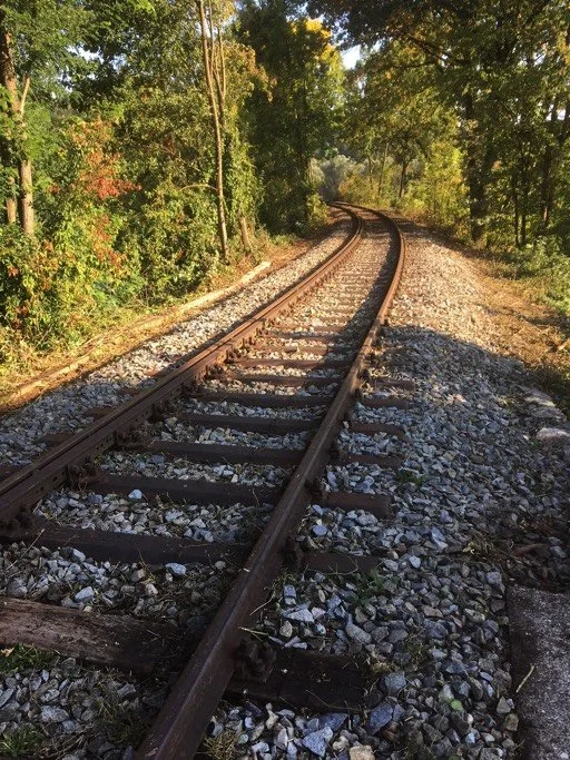 Vorher hat man die Gleise kaum gesehen