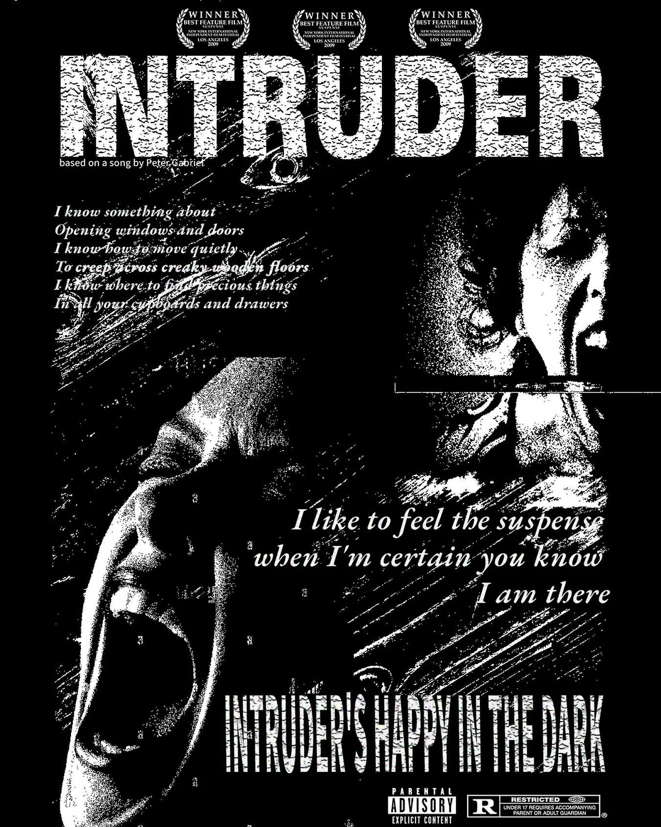 DESIGN EXPERIMENT 🧪 What if the Peter Gabriel Song Intruder was a movie?