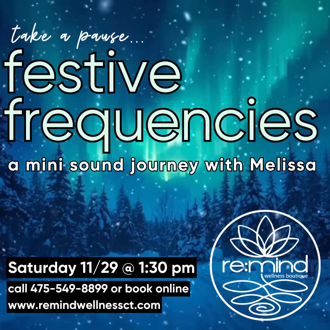 Festive Frequencies Sound Bath