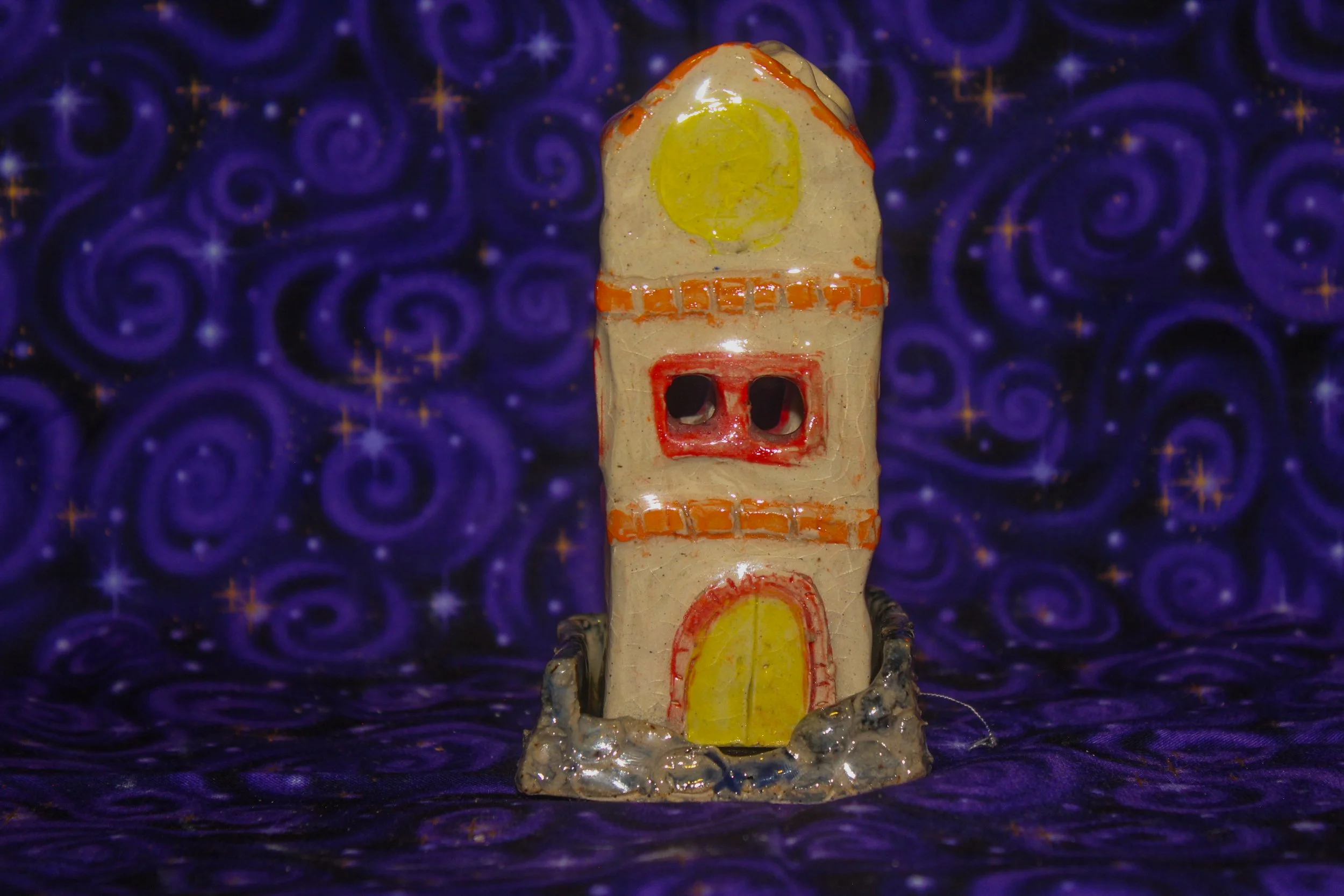Fairy House Candle Holder