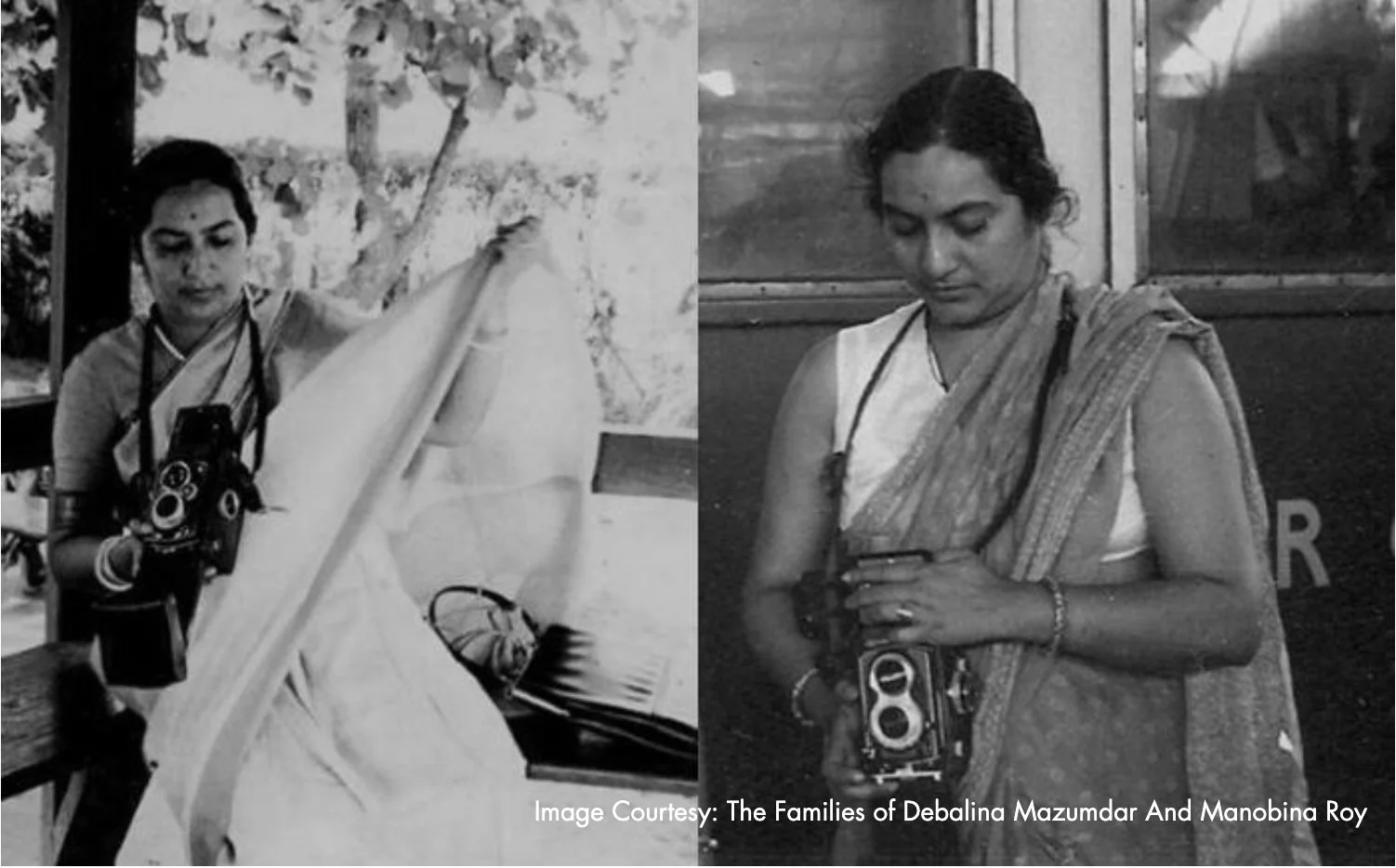 The Twin Sisters with Cameras