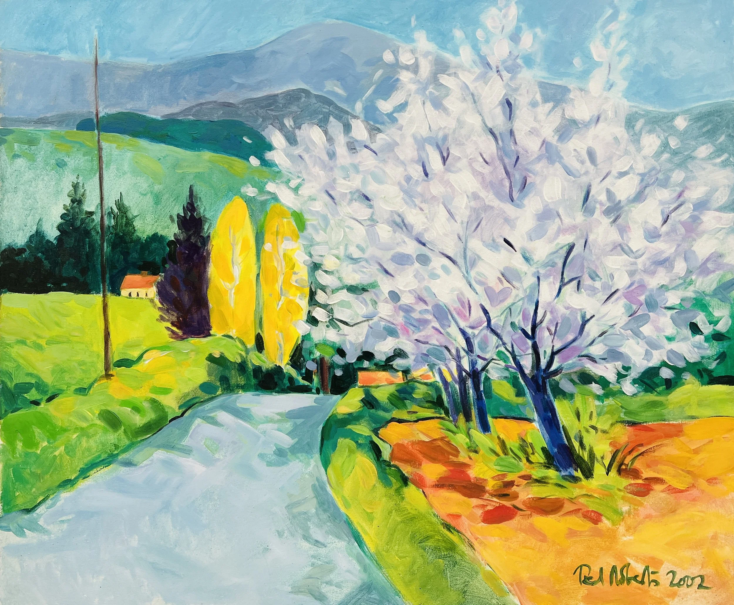 Spring. 2002 Acrylic on canvas. 78cm x93cm Ref: 1360