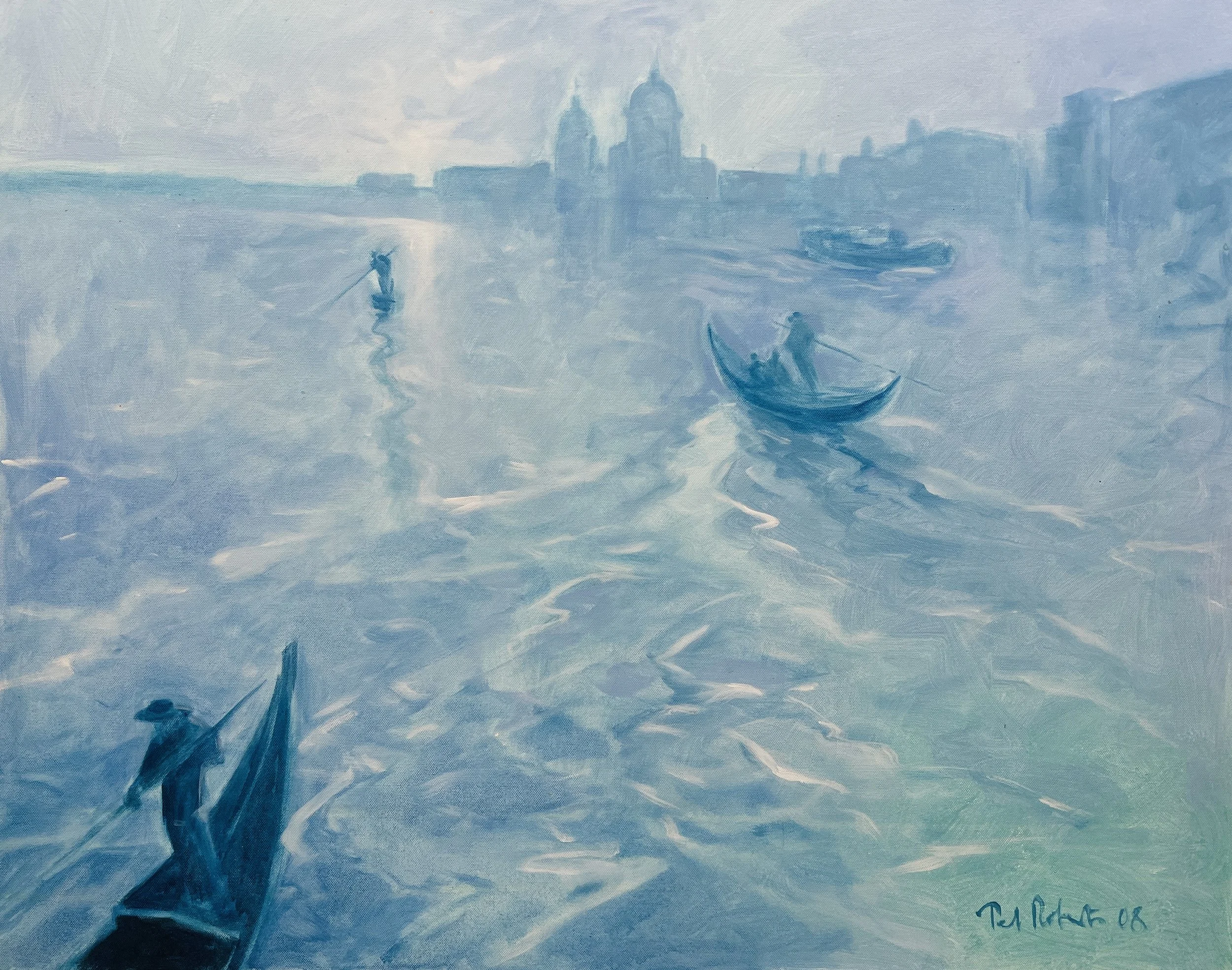 Grand Canal. 2008. Acrylic on canvas. 73cm x 92cm Ref: 1346