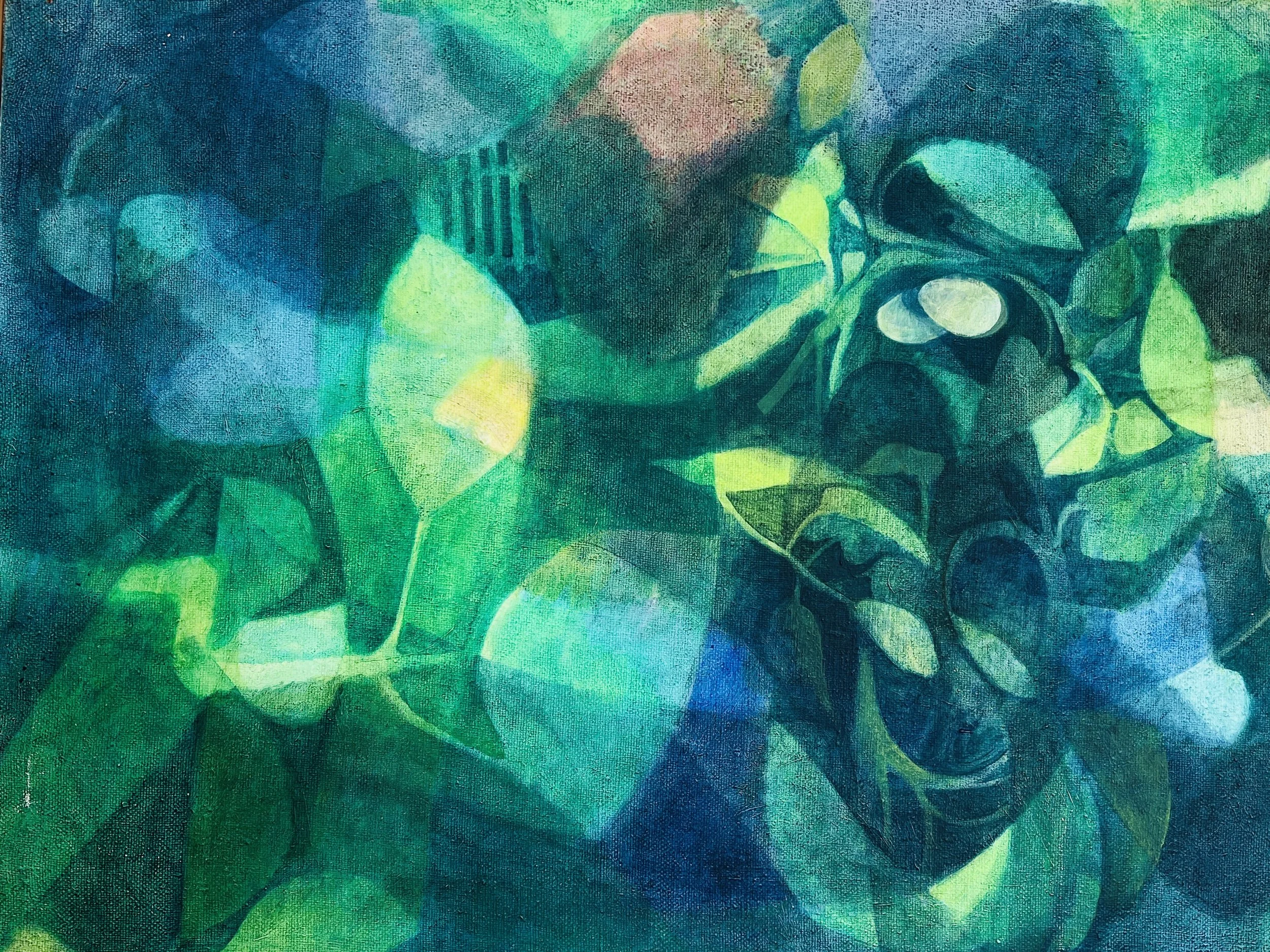 Green Gate. 1980. Acrylic on canvas. 75cm x 109cm £700 Ref: 1347