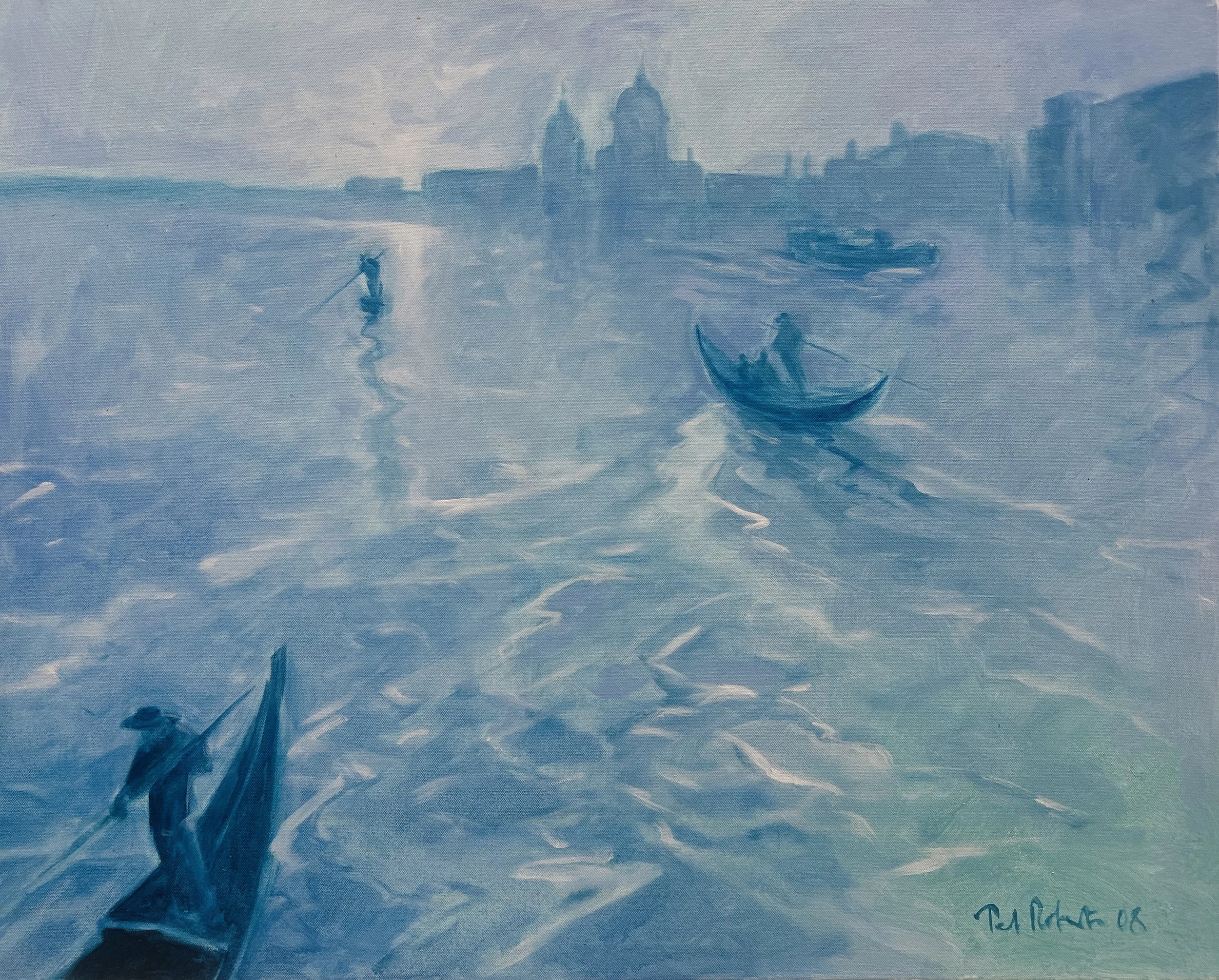 Grand Canal. 2008. Acrylic on canvas, 73cm x 92cm Ref: 1345
