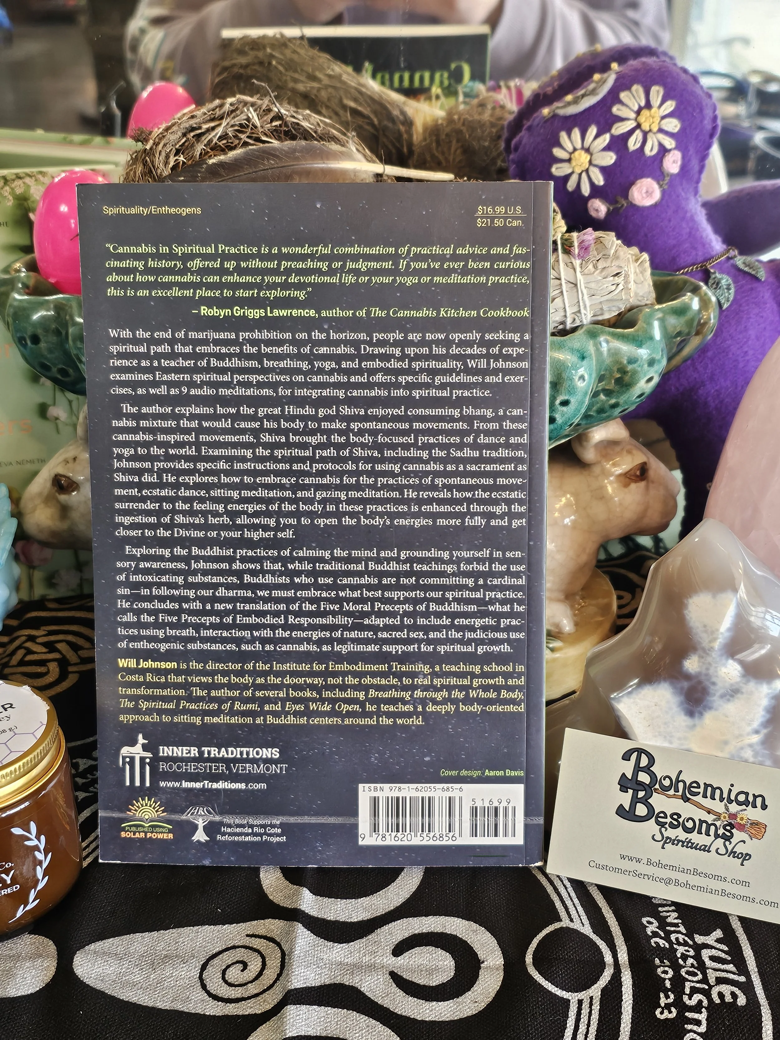 Cannabis in Spiritual Practice Will Johnson book cannabis and spirituality Shiva and Buddha
