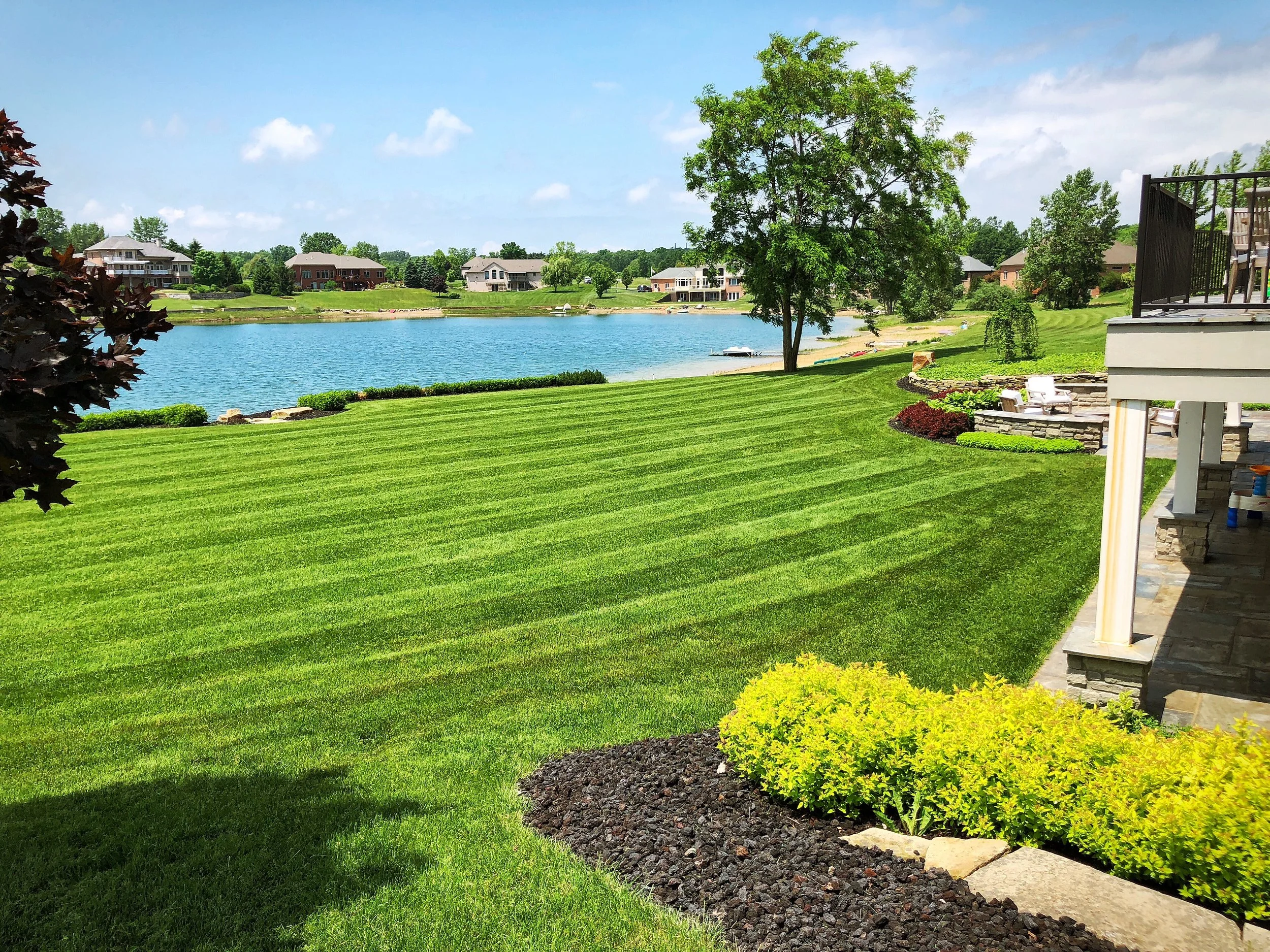 lawn and landscaping maintenance in Ann Arbor Michigan
