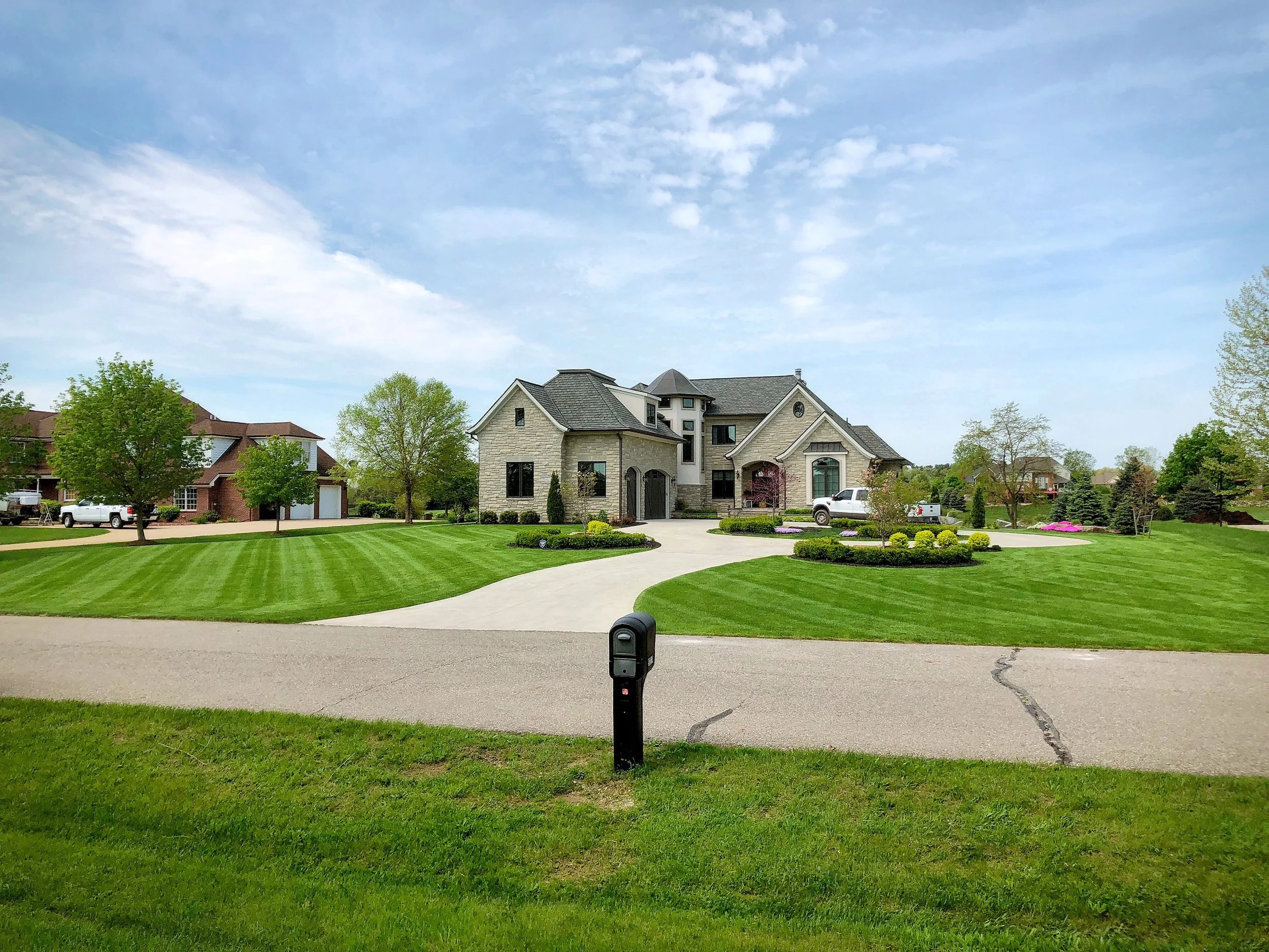 Milan, MI - Landscape maintenance. 