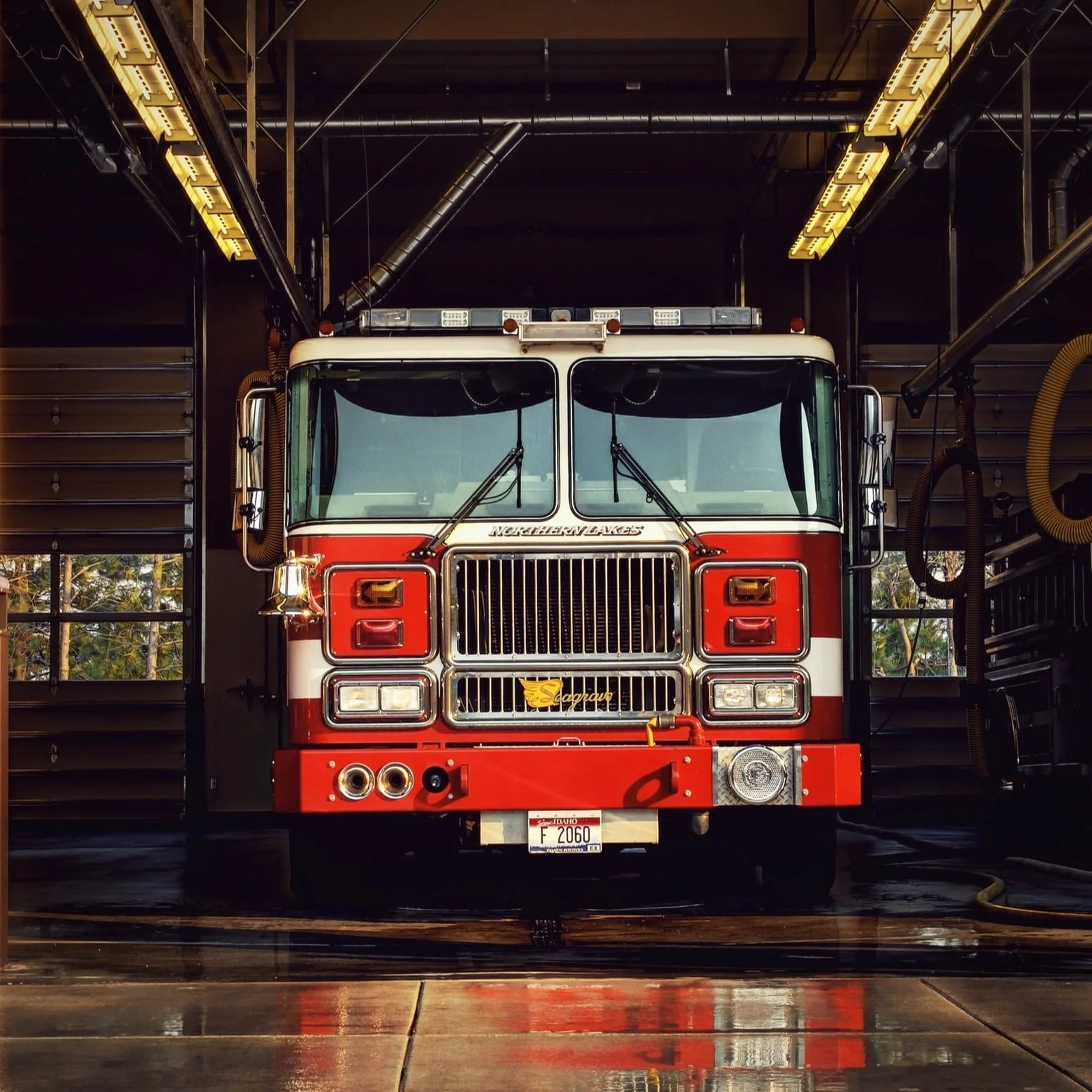 Firefighter owned landscaping company Ann Arbor Michigan