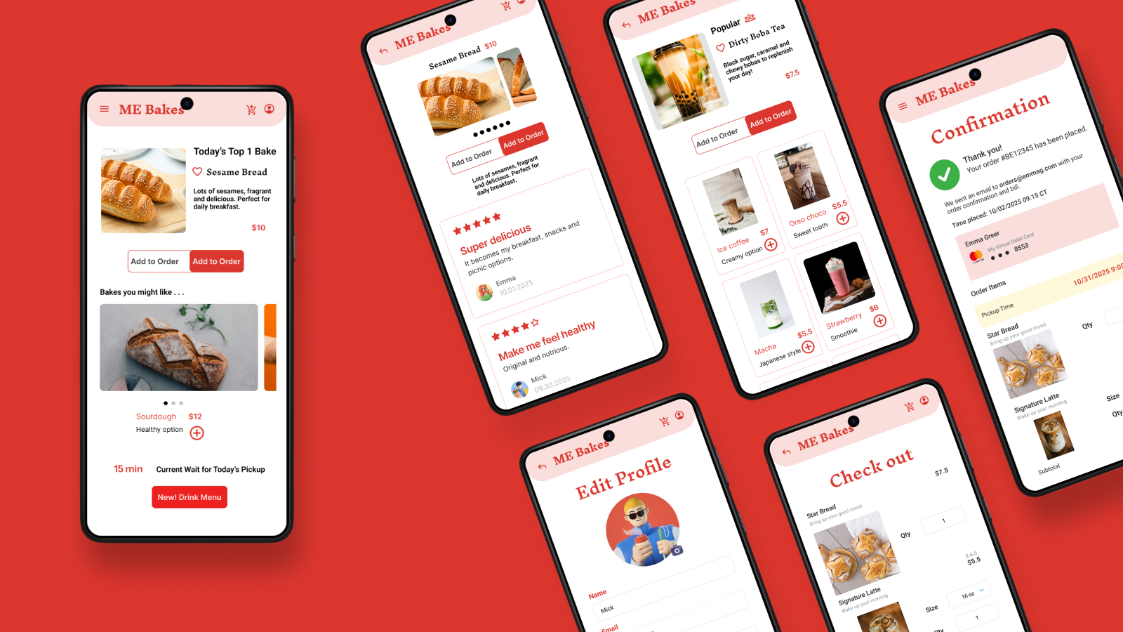 ME Bakes App Project