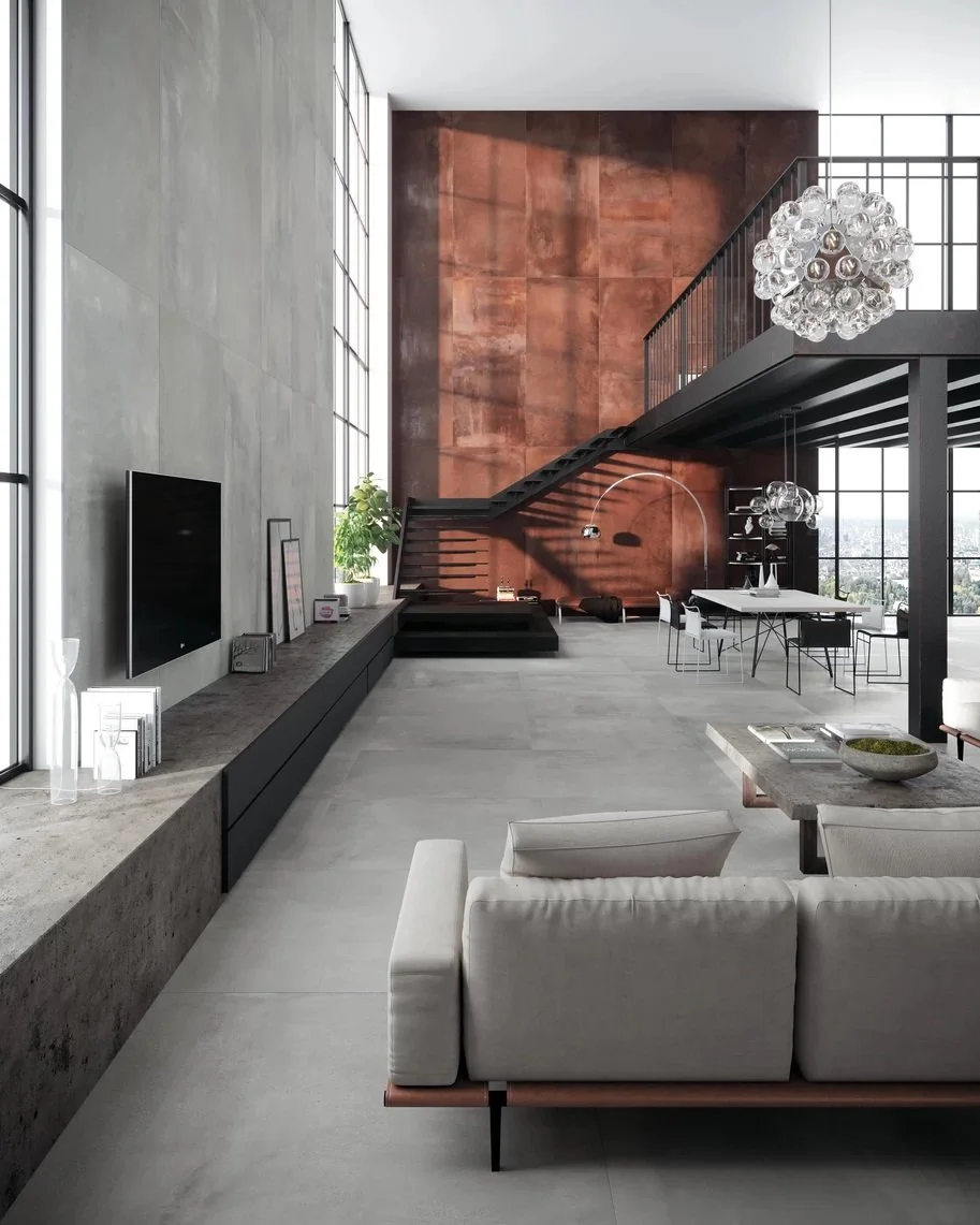 Blaze Aluminium / Corten