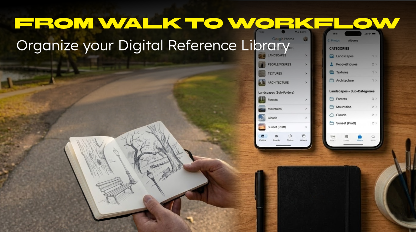 From Walk to Workflow: Organizing Your Digital Visual References


