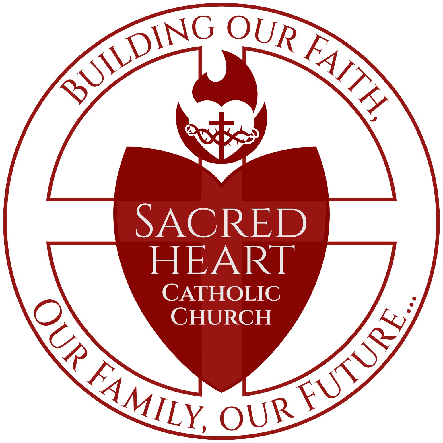 Sacred Heart Pratt Kansas Logo