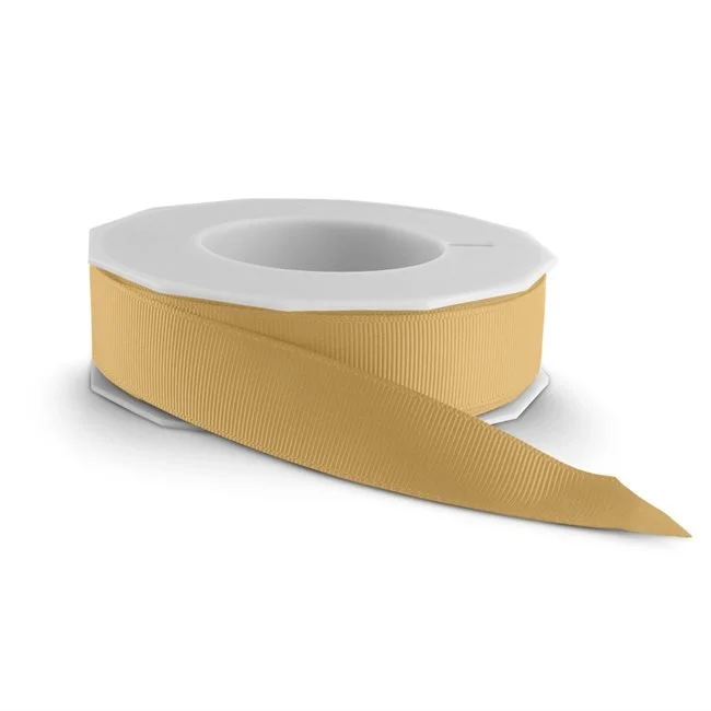 Gold Grosgrain Ribbon 7/8" width