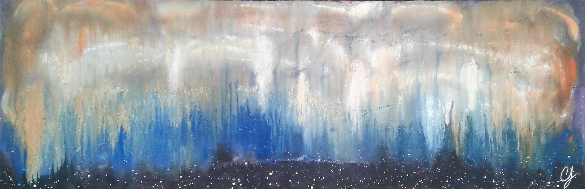 Joy in sorrow, 20x60", SOLD