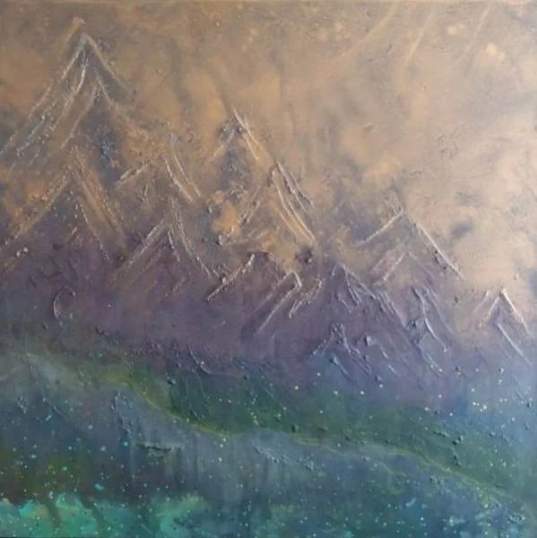 The view from home, 42x42"