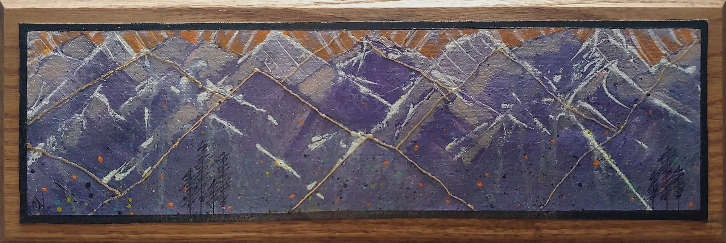 Out of reach, 5.5x16.5", SOLD