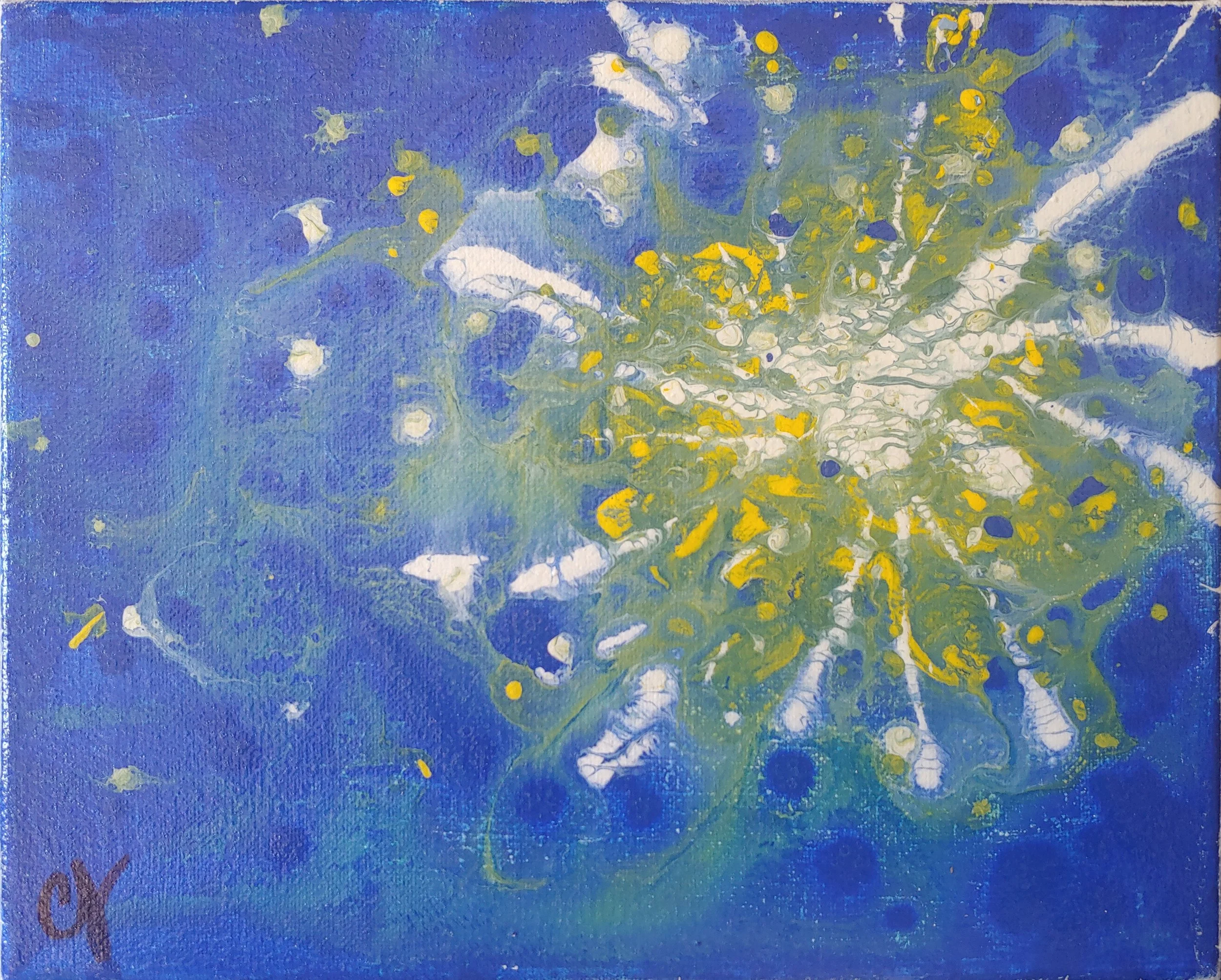 Blue bell 1, 8x10", SOLD