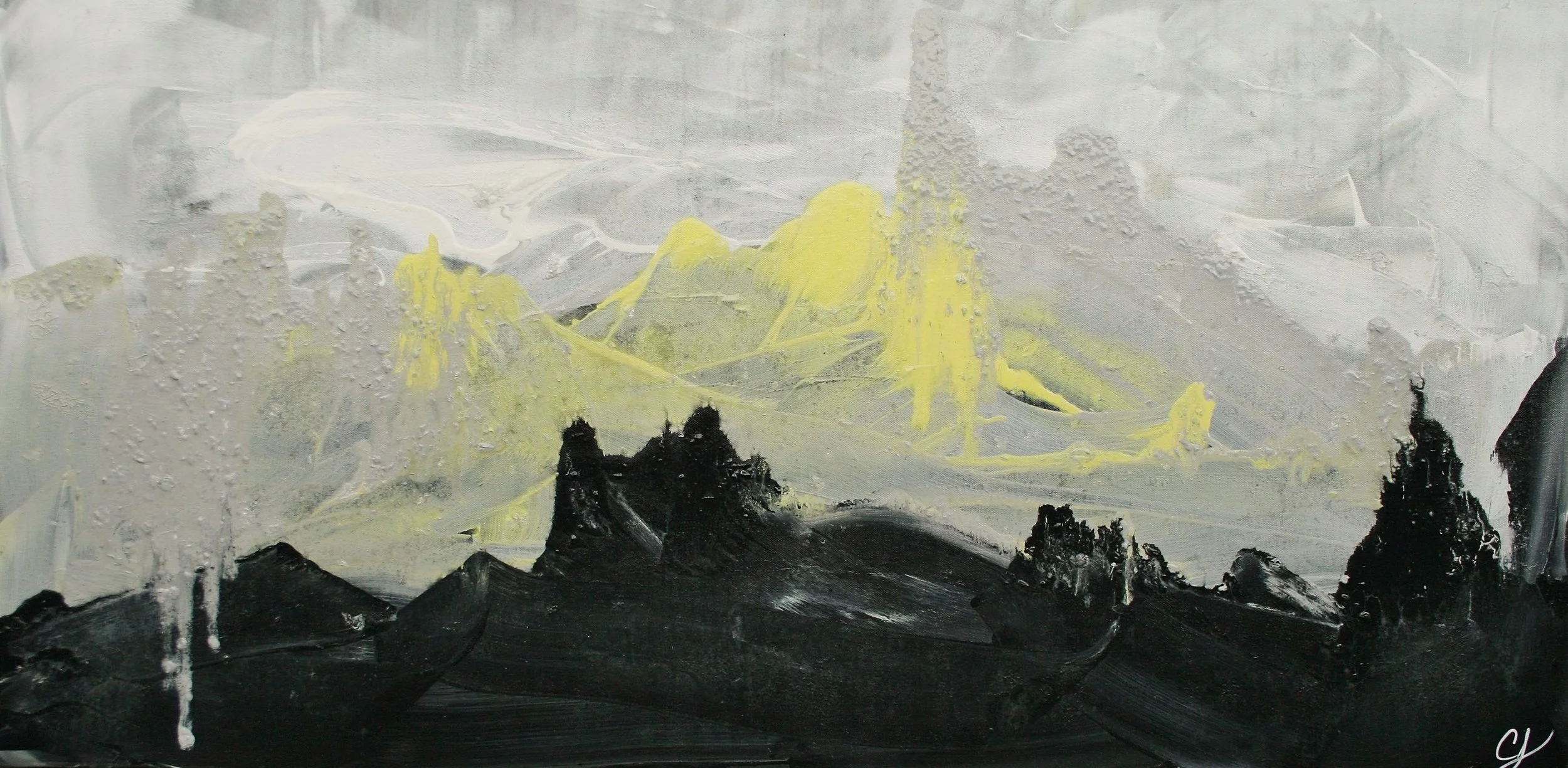 Treacherous, 24x48", SOLD