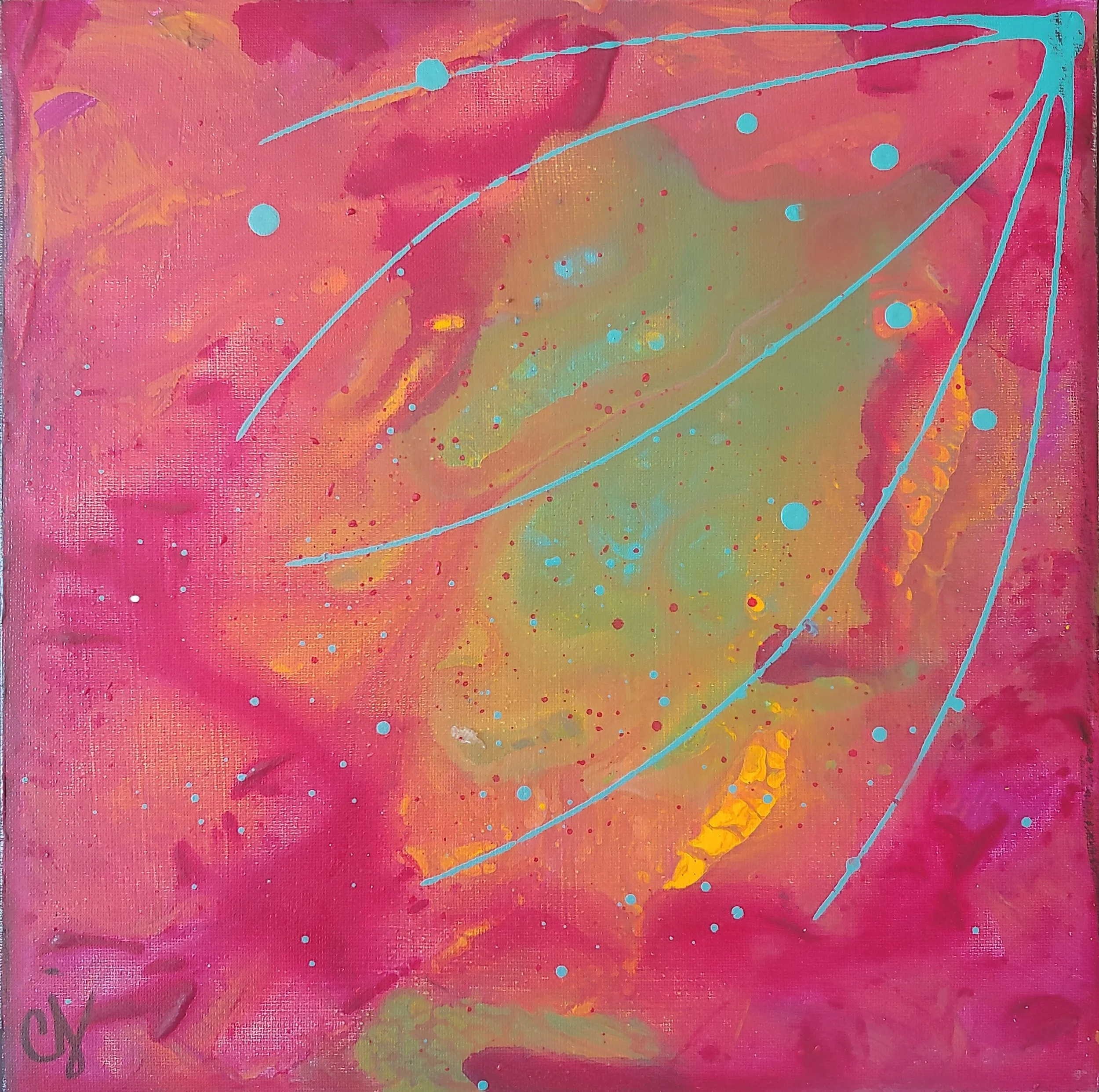 Iris 1, 12x12", SOLD