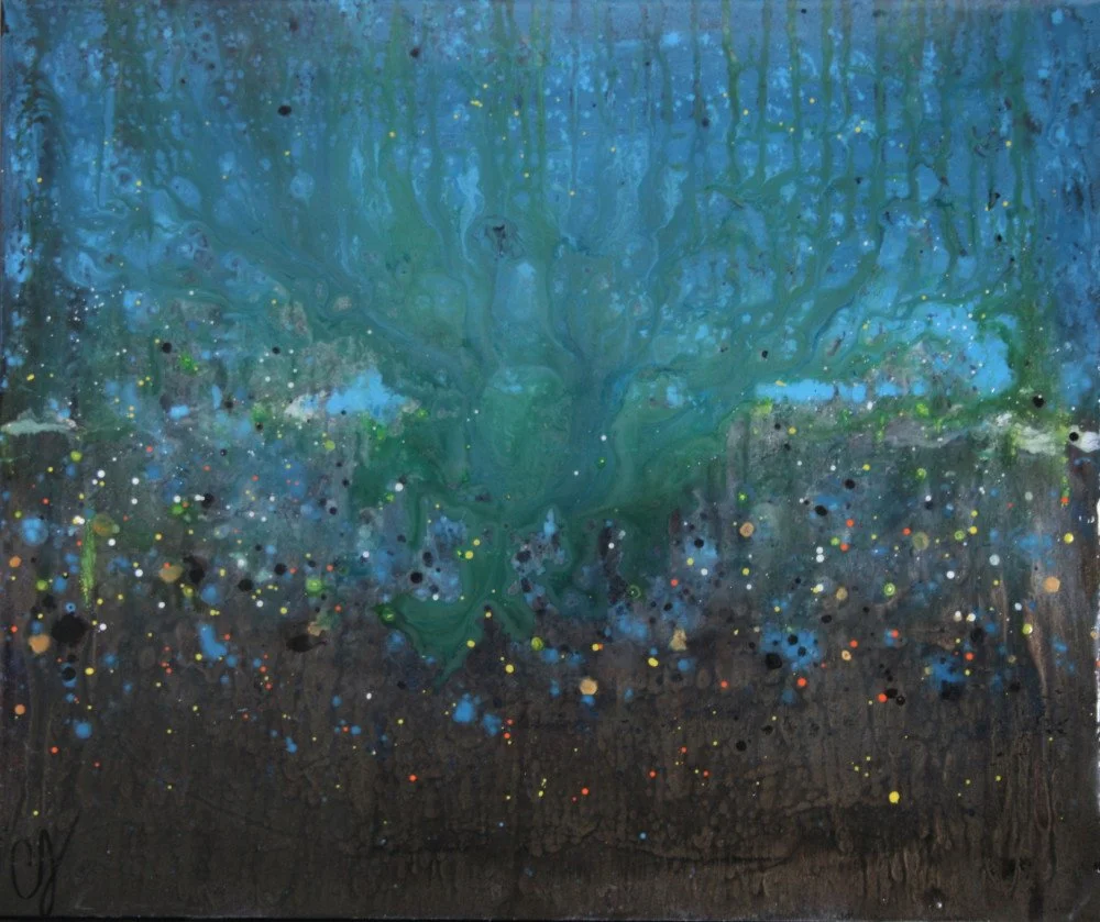 Rooted, 30x36", SOLD