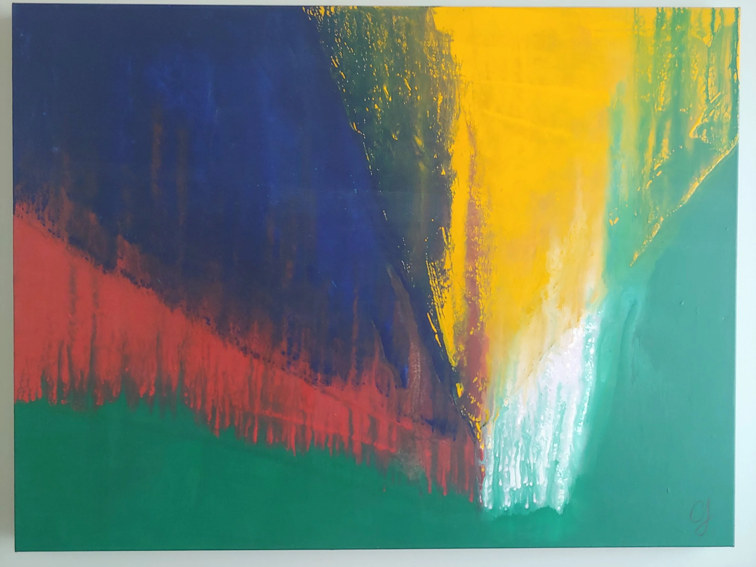 Bird of Paradise, 36x48", SOLD