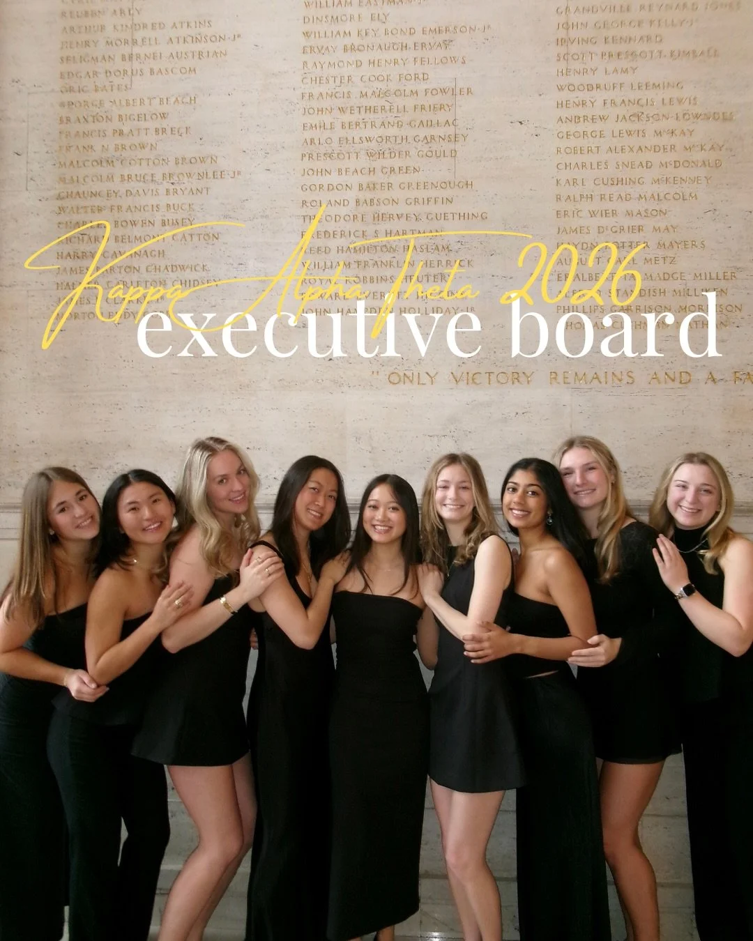 introducing our 2026 executive board! can&rsquo;t wait for the rest of the year 💗