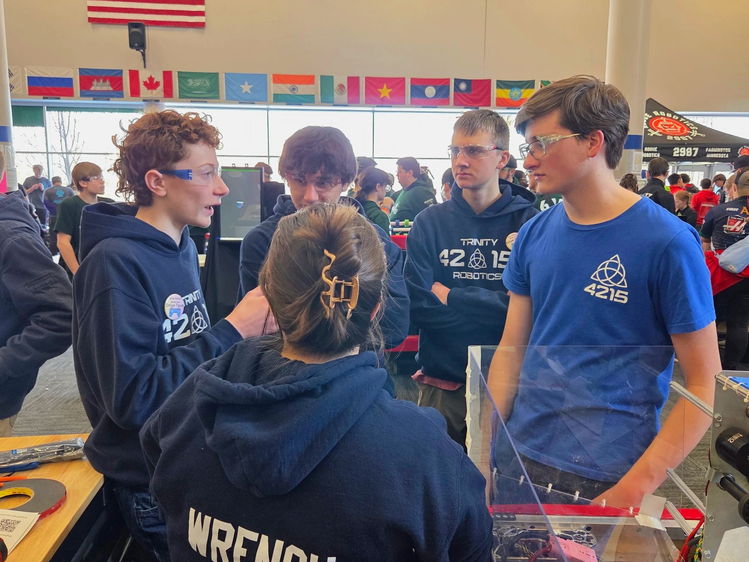 Group discussion at Week Zero.