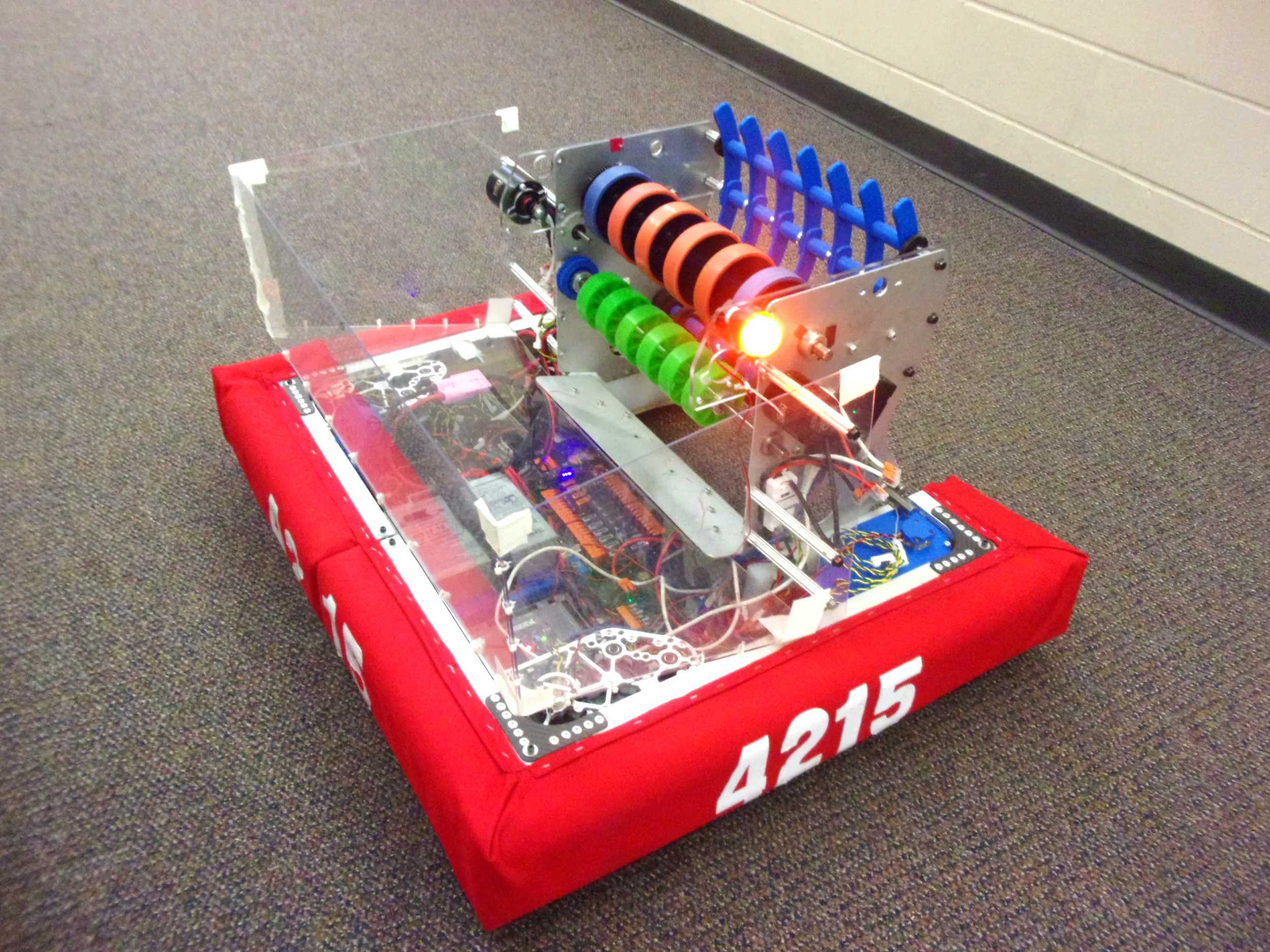 This year's robot!