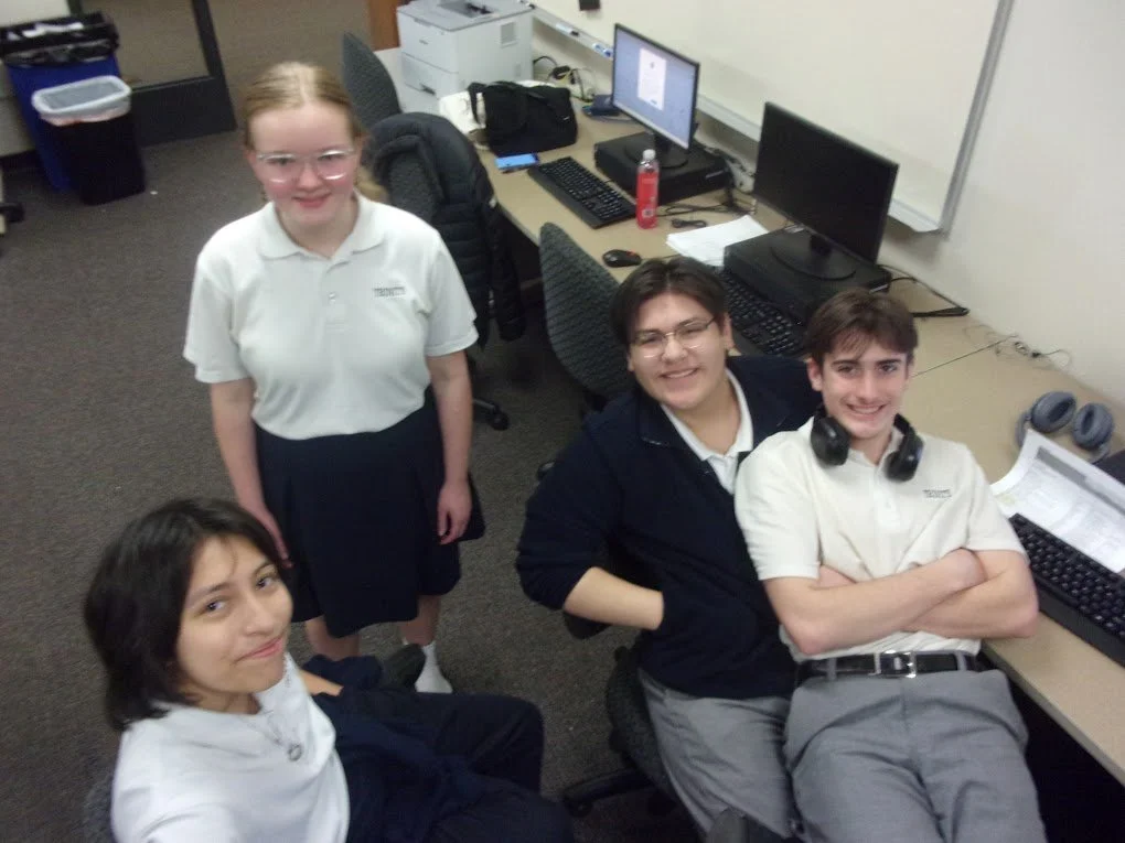 Business team posing for a picture!