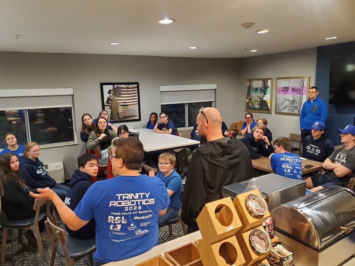 team meeting to help ensure everyone is on the same page