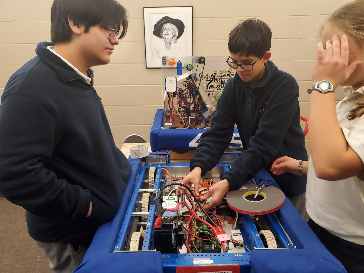 Carefully extracting parts from prior robots for re-use 2/2/25