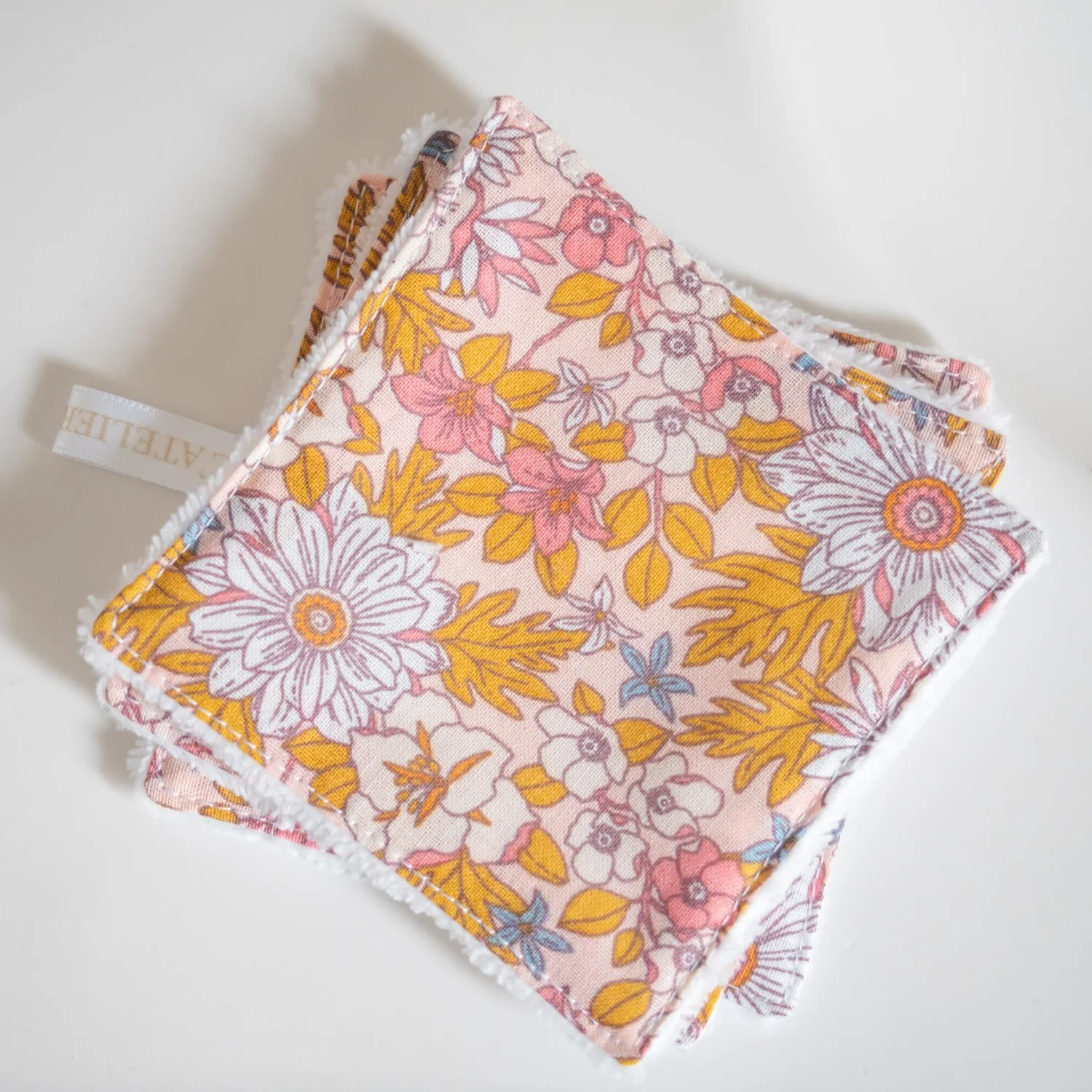 Lot De 10 Lingettes Lavables En Coton Et Microfibre - Marque La Petite Crevette - Neuf