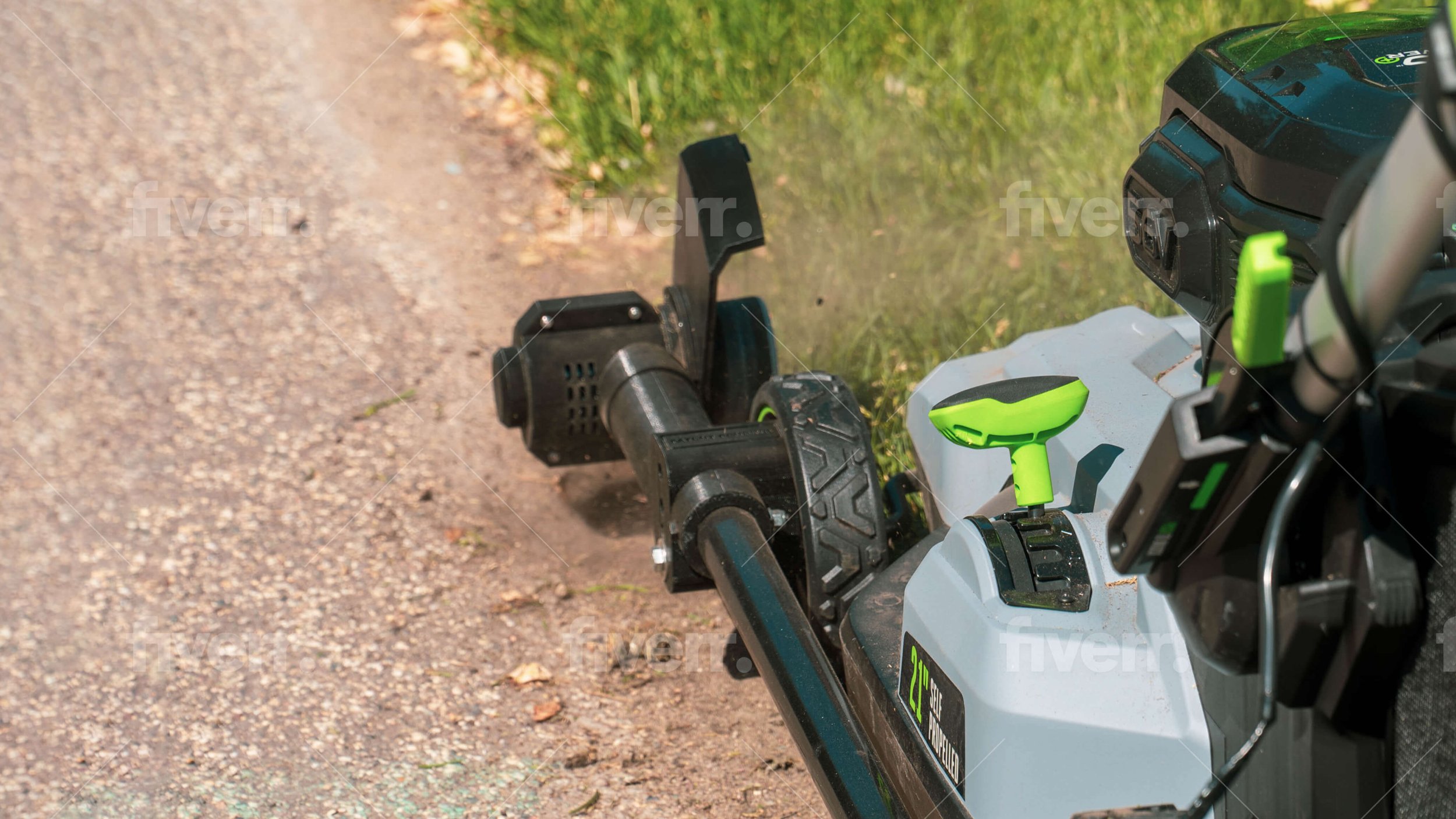 Trimmer & Edger Push Lawn Mower Attachment Trimyxs