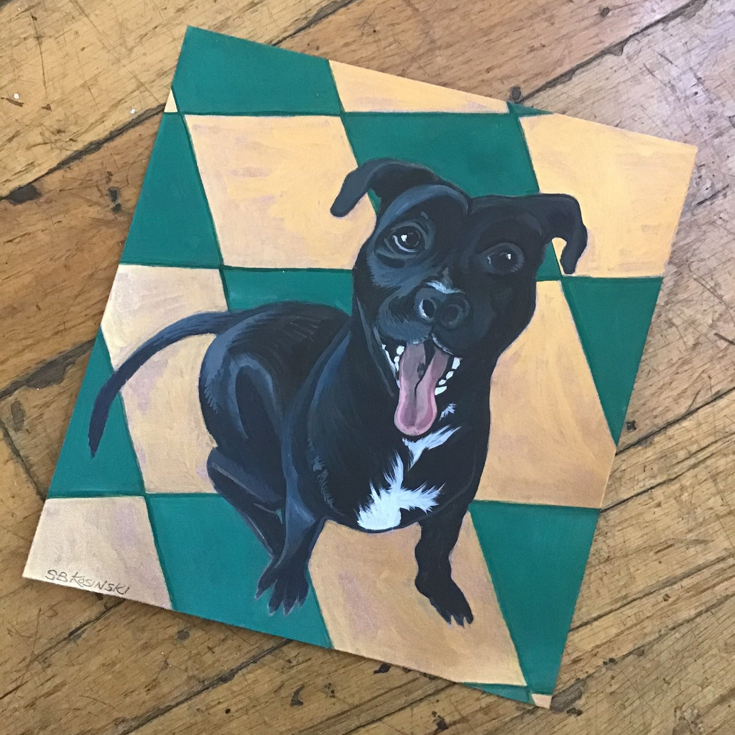 "Koda" Mixed Media on Paper 2020
