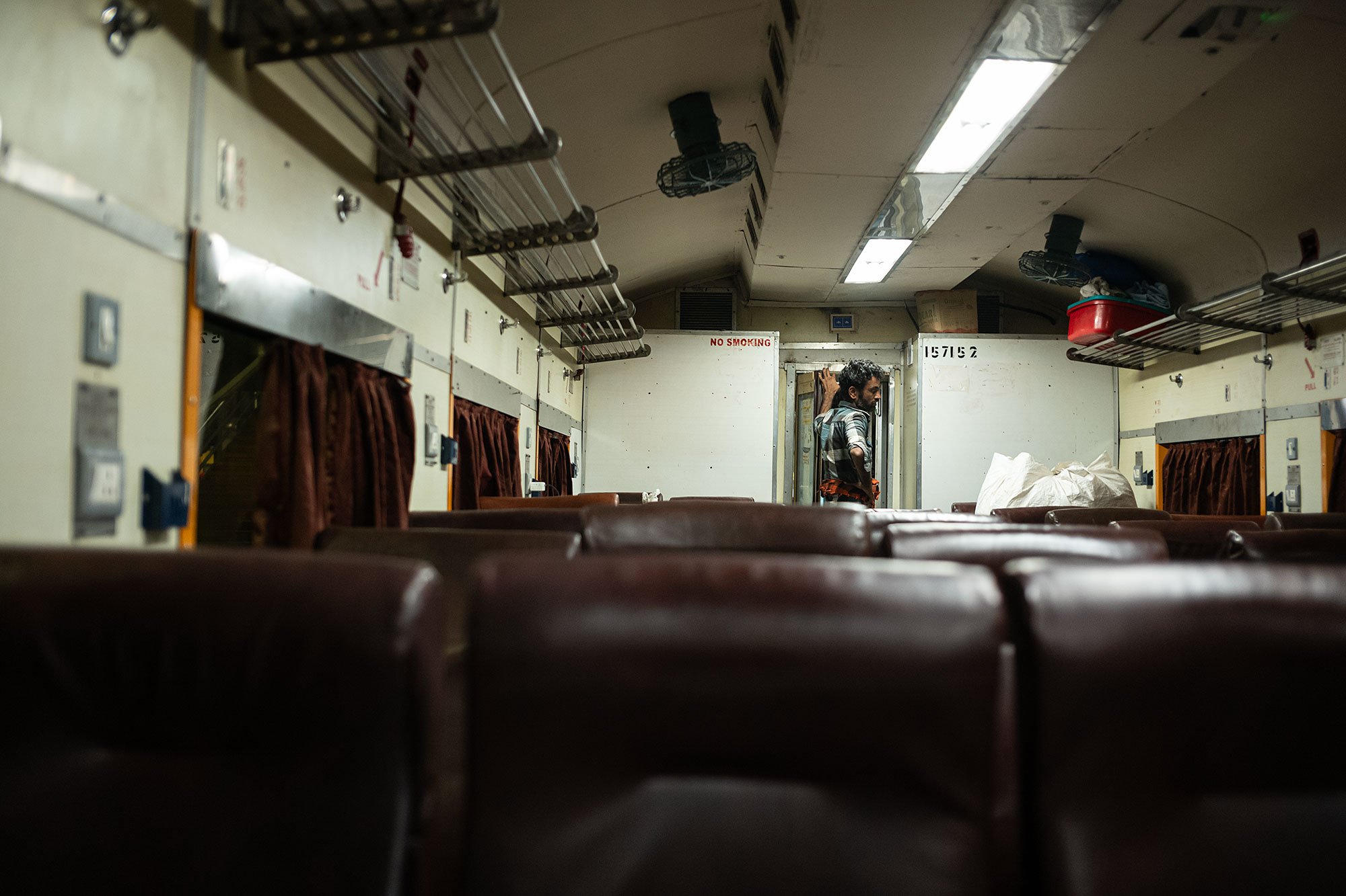 The train to Chhatrapati Sambhajinagar, India.