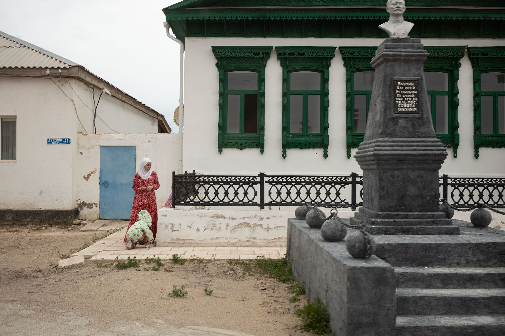 Old houses. Bautino, Mangystau, Kazakhstan.