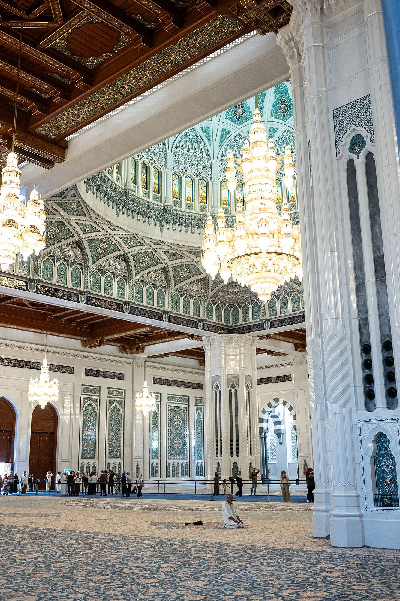 Sultan Qaboos Grand Mosque. Muscat, Oman.