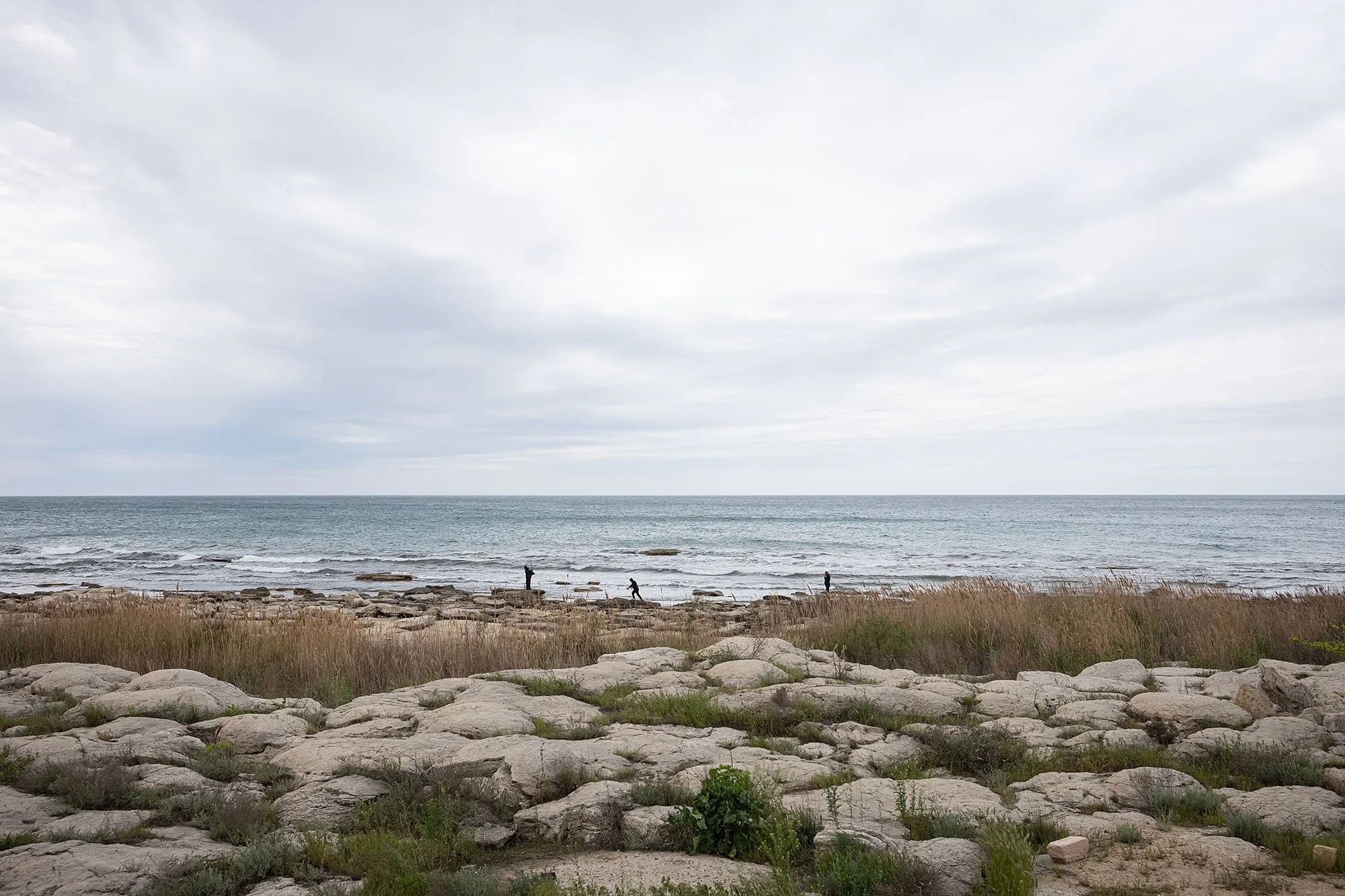 Caspian Sea, Aktau, Kazakhstan.