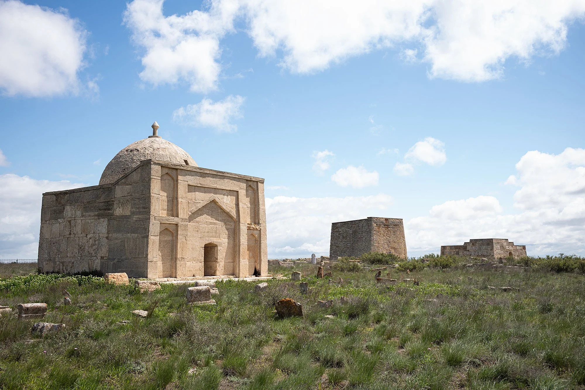 Necropolis of Kenty-baba. Mangystau, Kazakhstan.