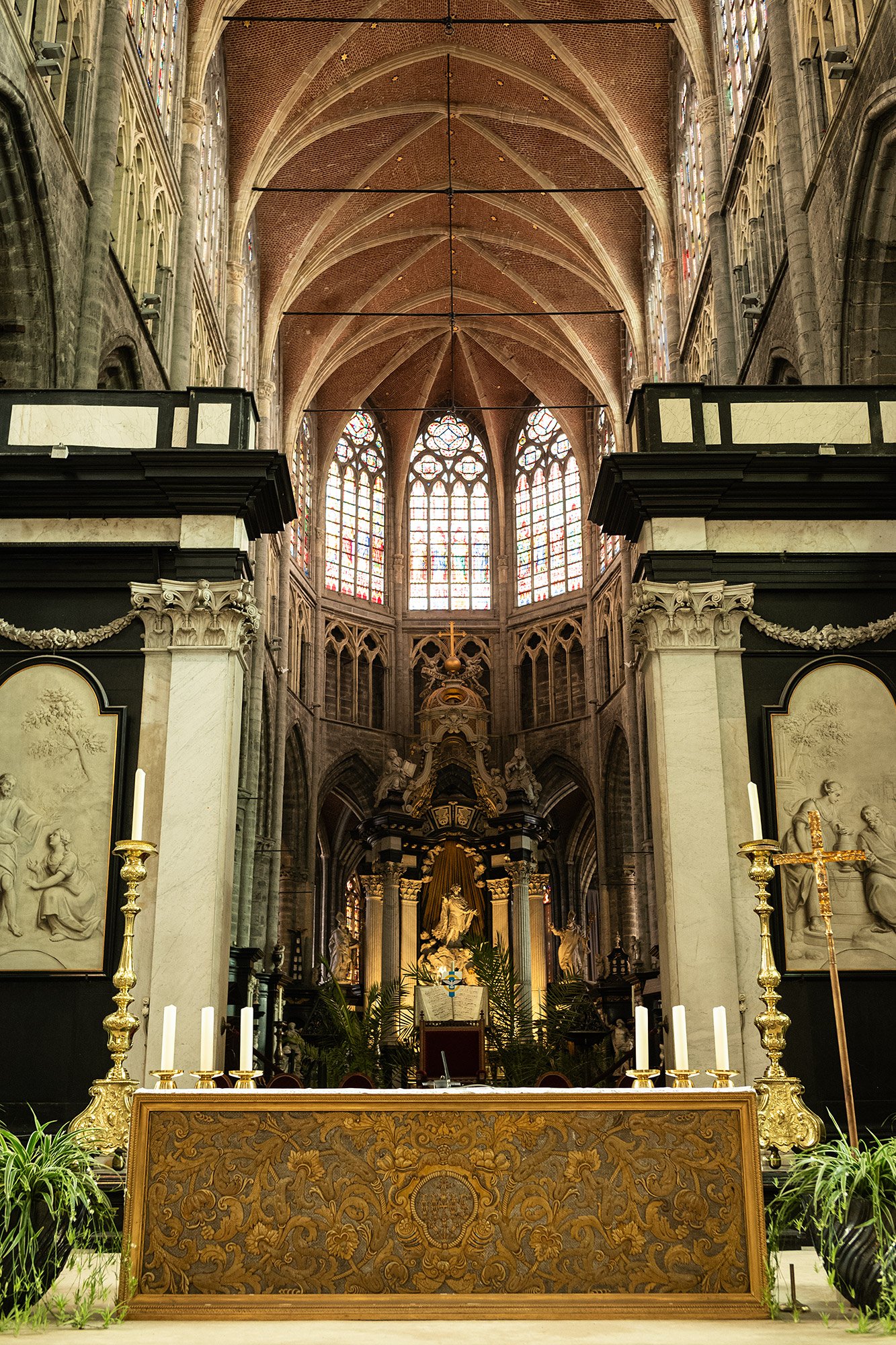 Saint Bavo's Cathedral. Ghent, Belgium.
