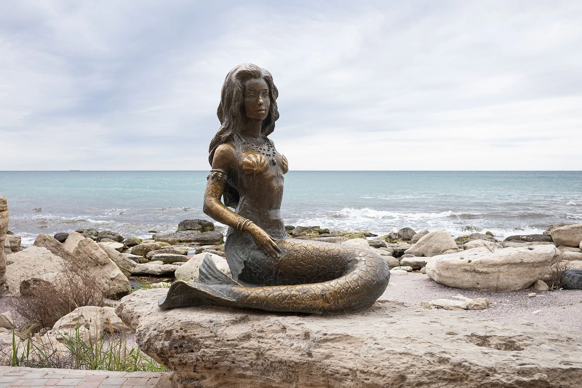 Mermaid. Skal'naya Tropa. Aktau, Kazakhstan.