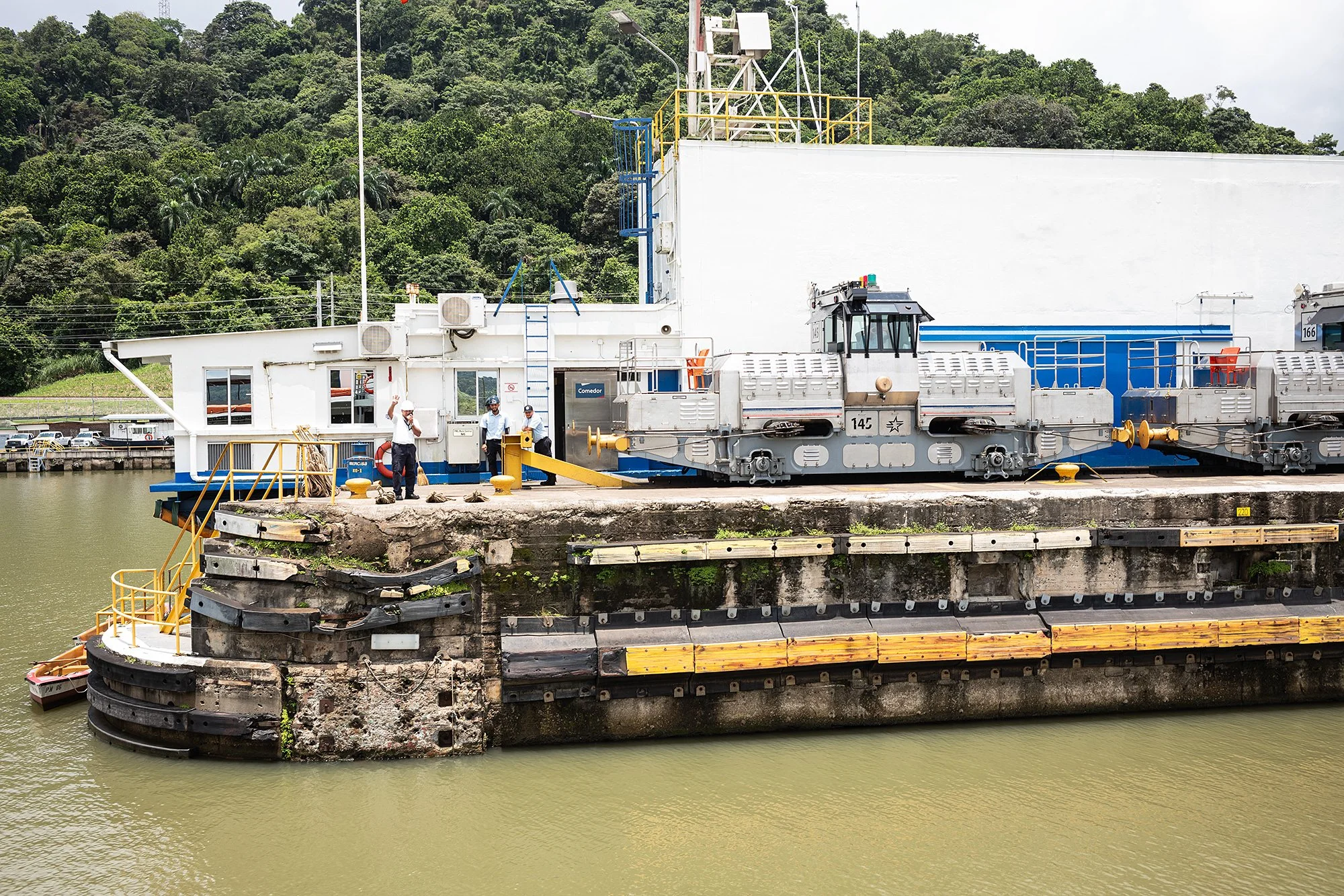 Transiting through the Panama Canal