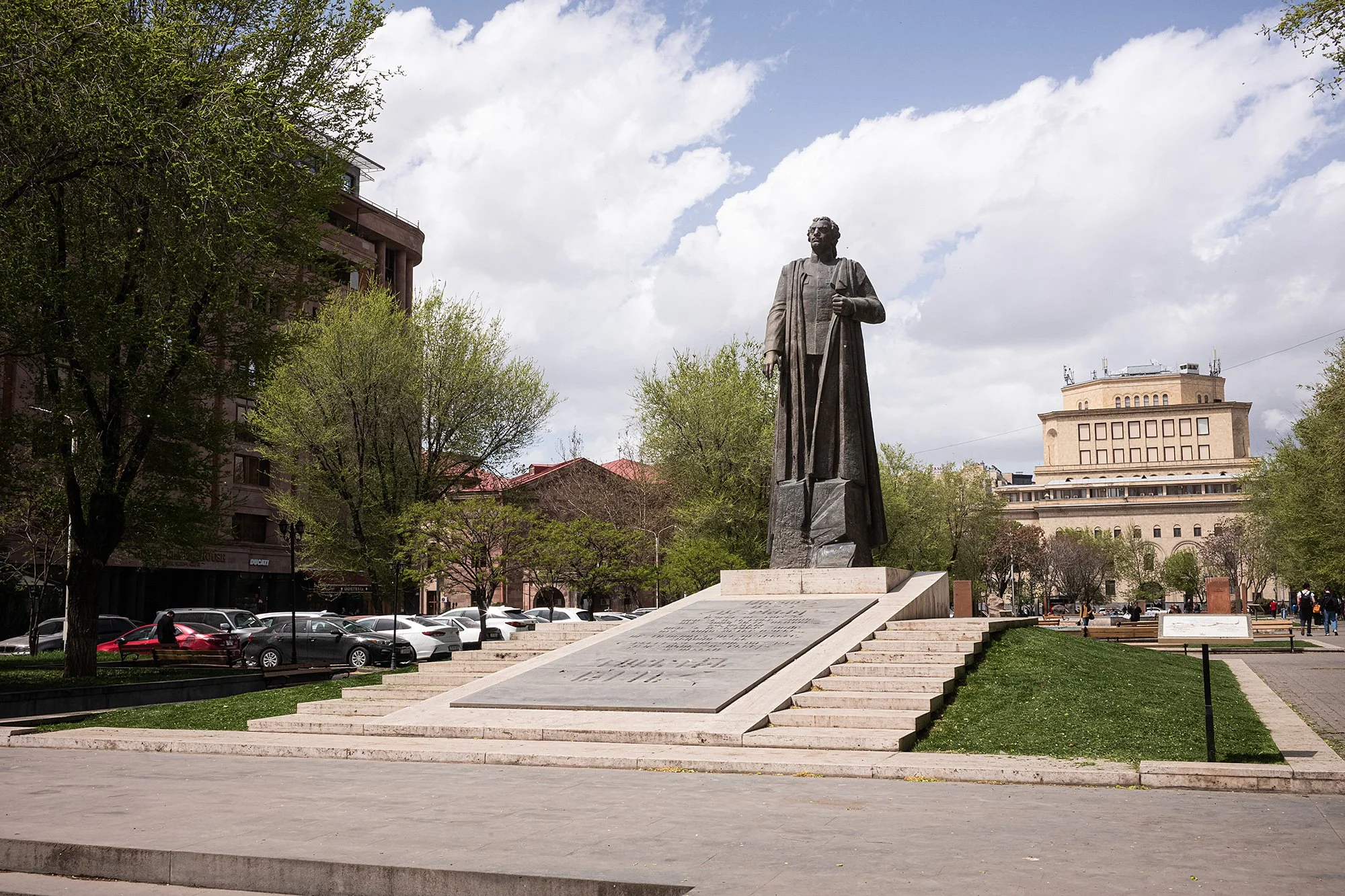 Monument to Garegin Nzhdeh. Yerevan, Armenia.